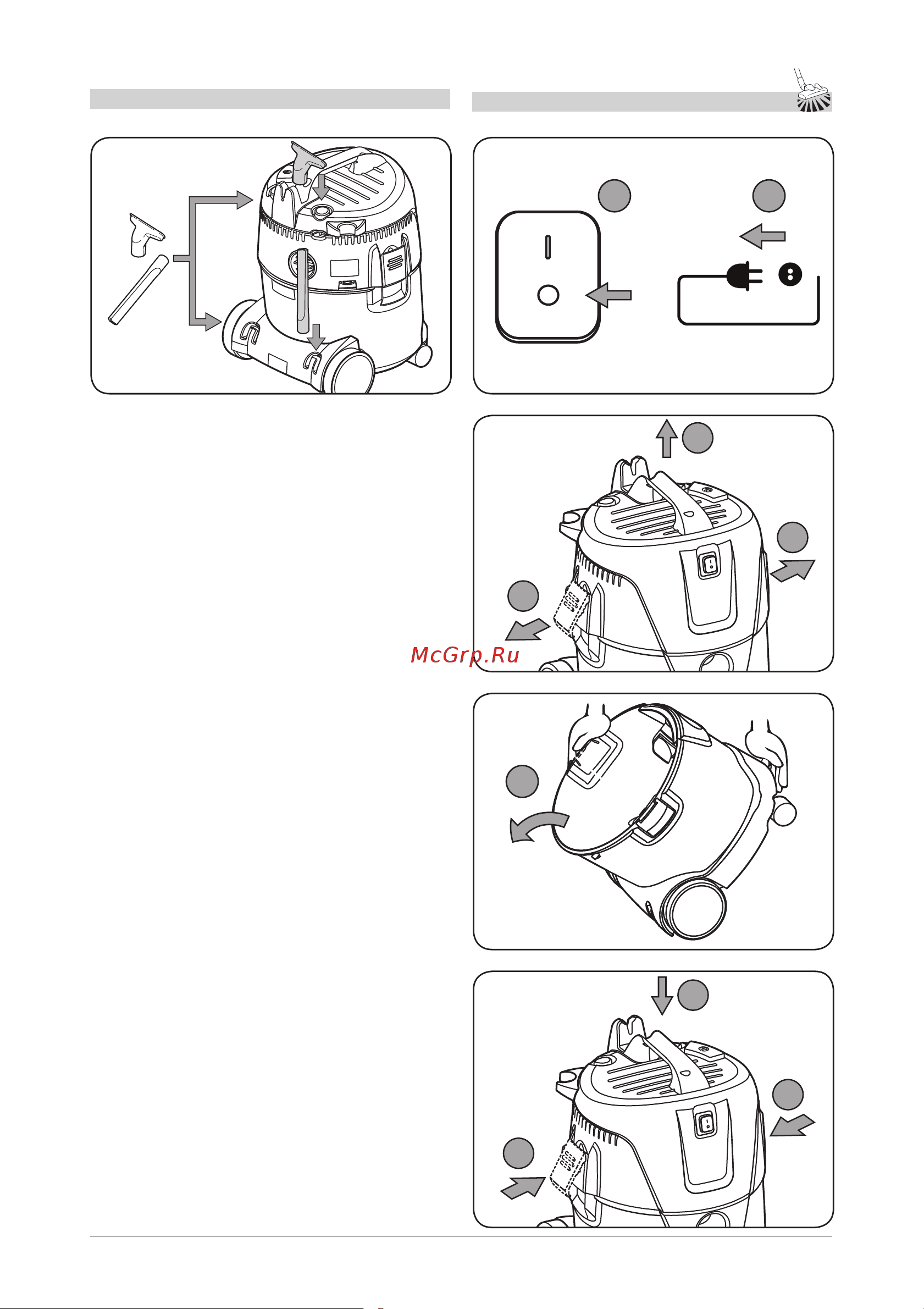 Makita VC2000L Инструкция онлайн [4/316] 690882