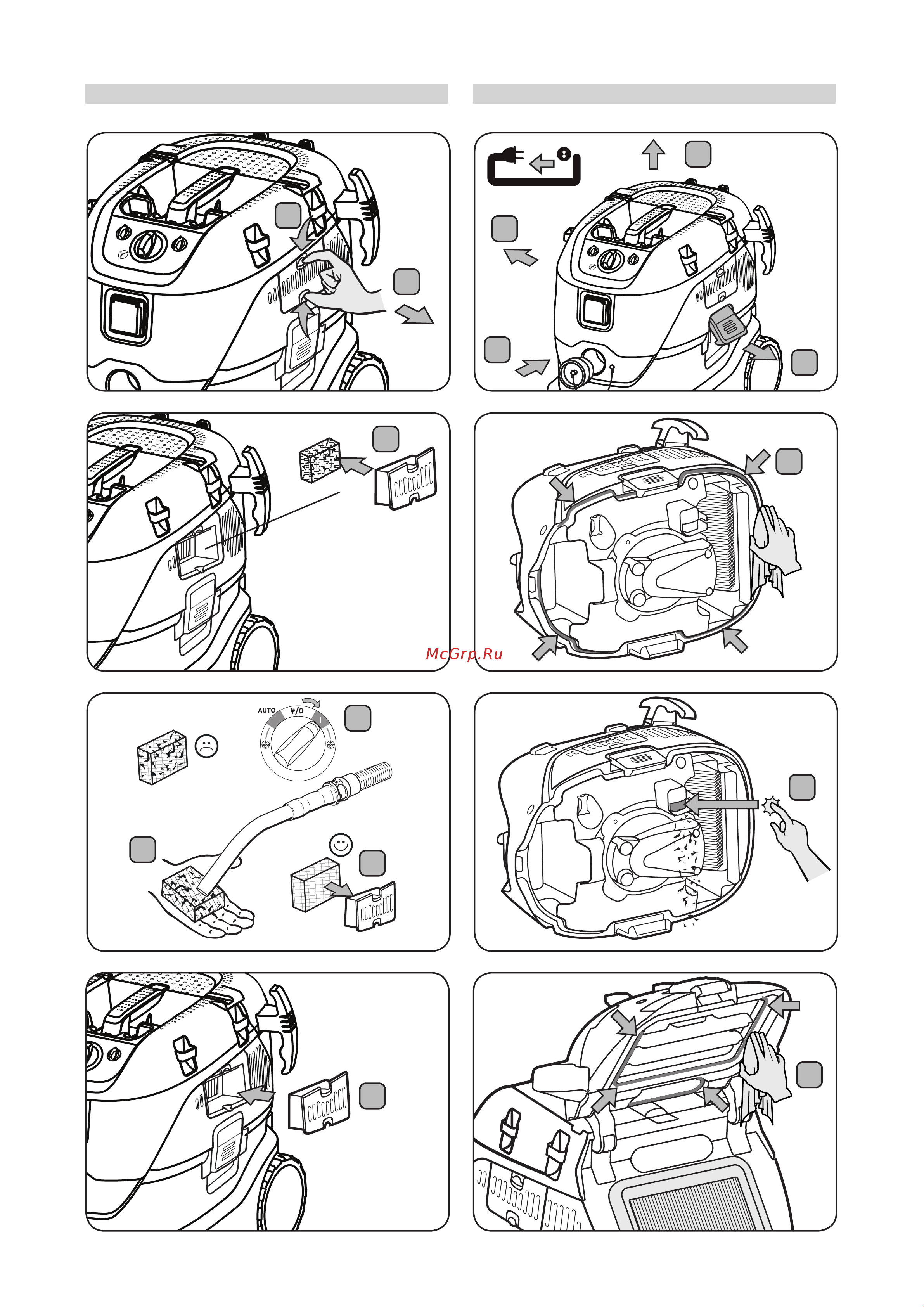 Makita VC4210M Инструкция онлайн [11/33] 690883