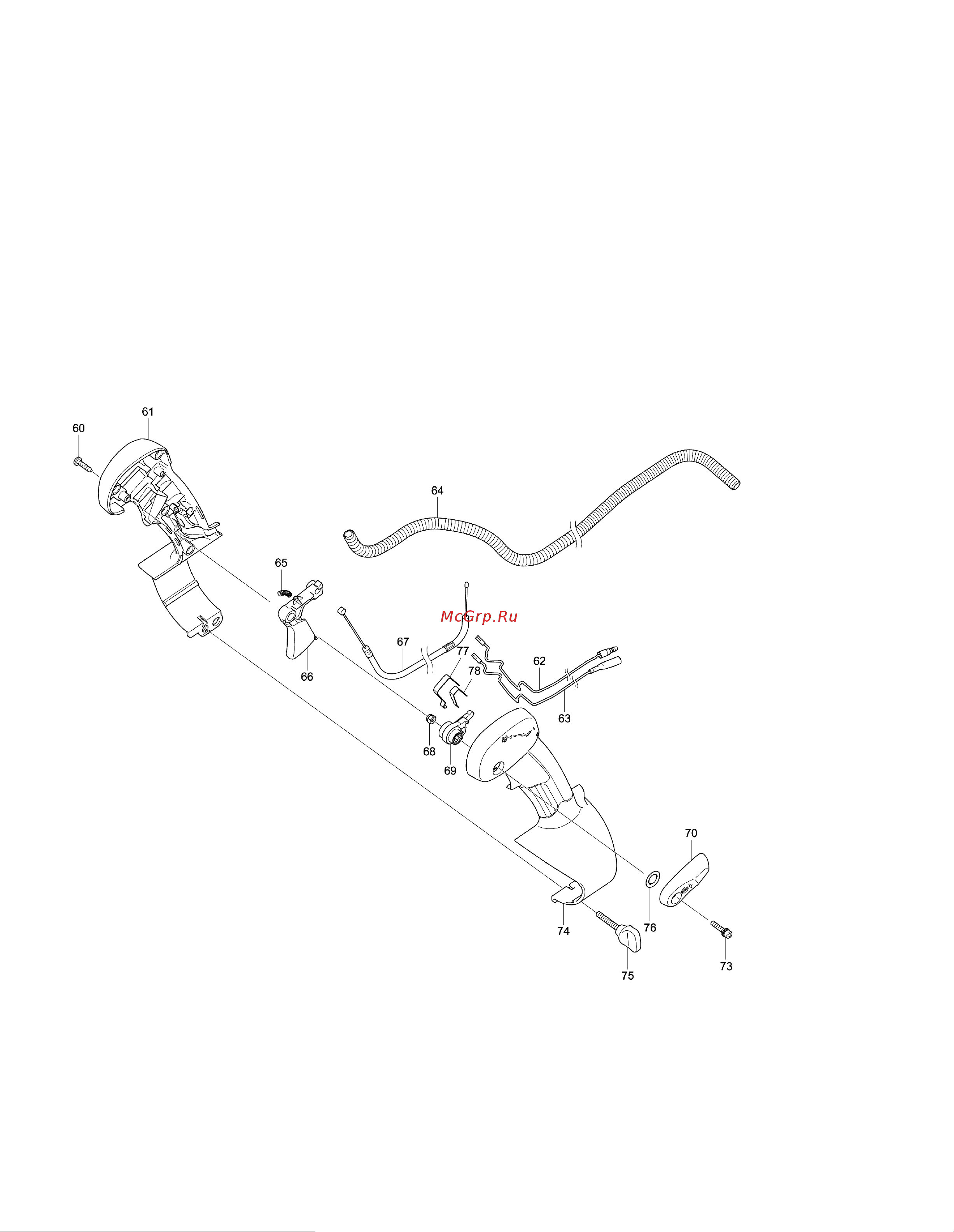 Makita EB5300TH Деталировка онлайн [2/13] 690888