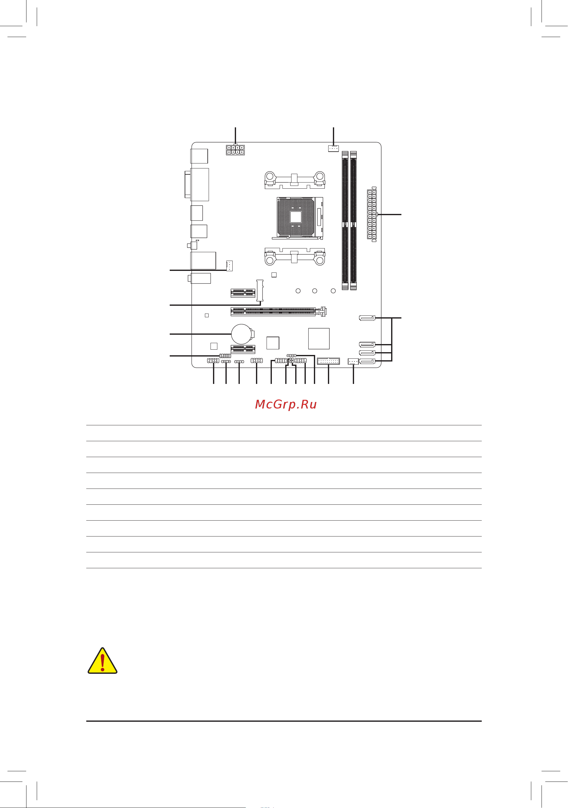 Gigabyte B550M GAMING [12/41] 7 internal connectors