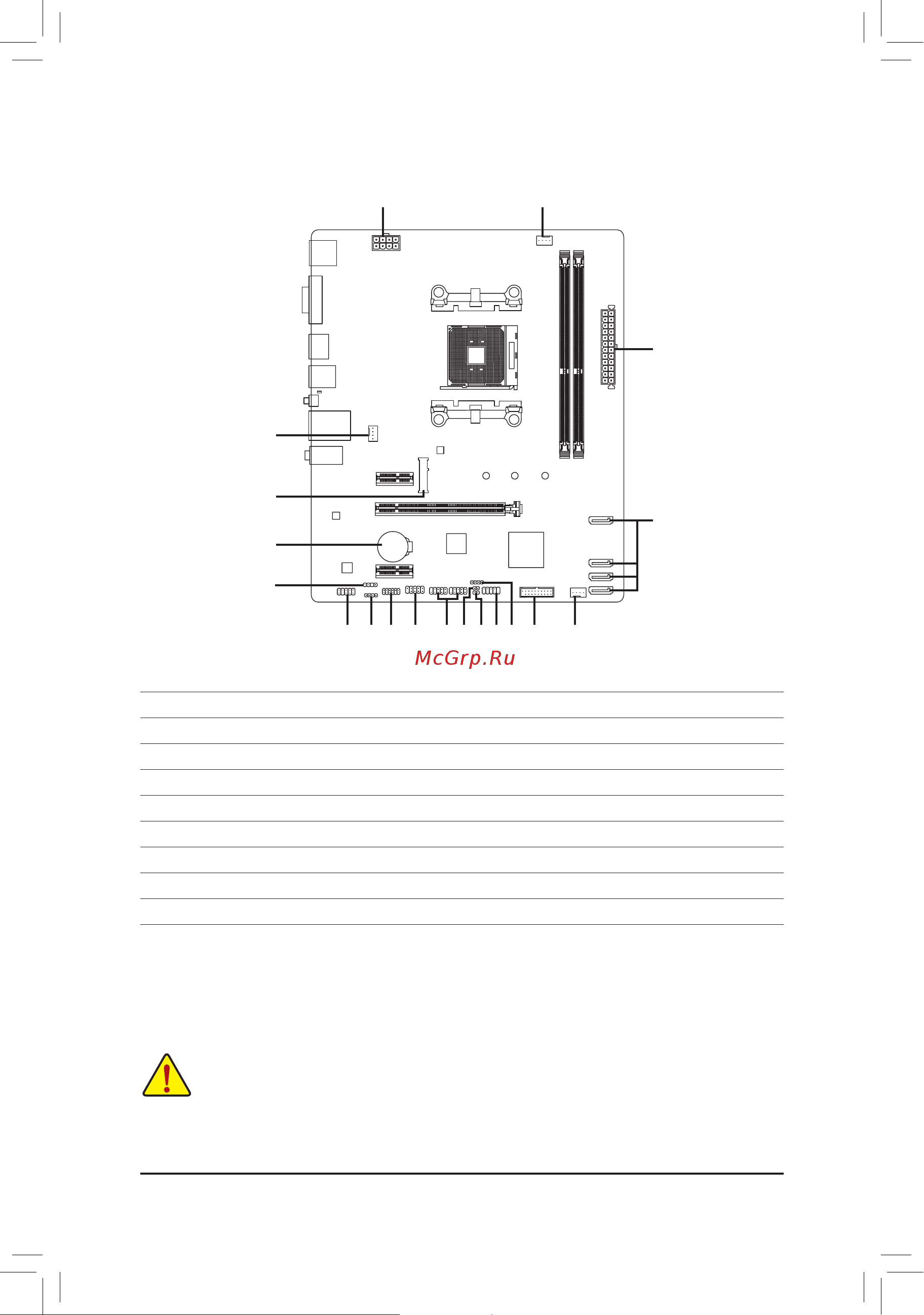 Gigabyte B550M H [12/41] 7 internal connectors