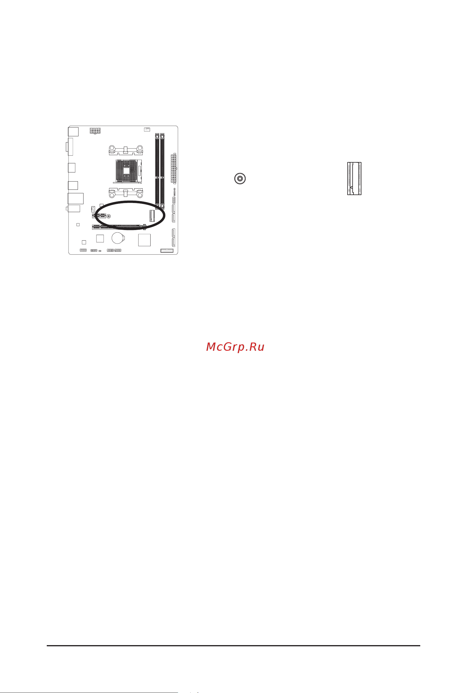 Gigabyte A520M K V2 [18/30] M2a_cpu m socket 3 connector