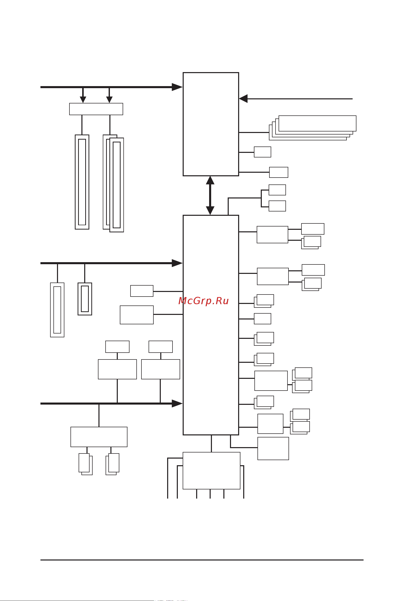 Gigabyte W480 VISION D [7/120] W480 vision d motherboard block diagram