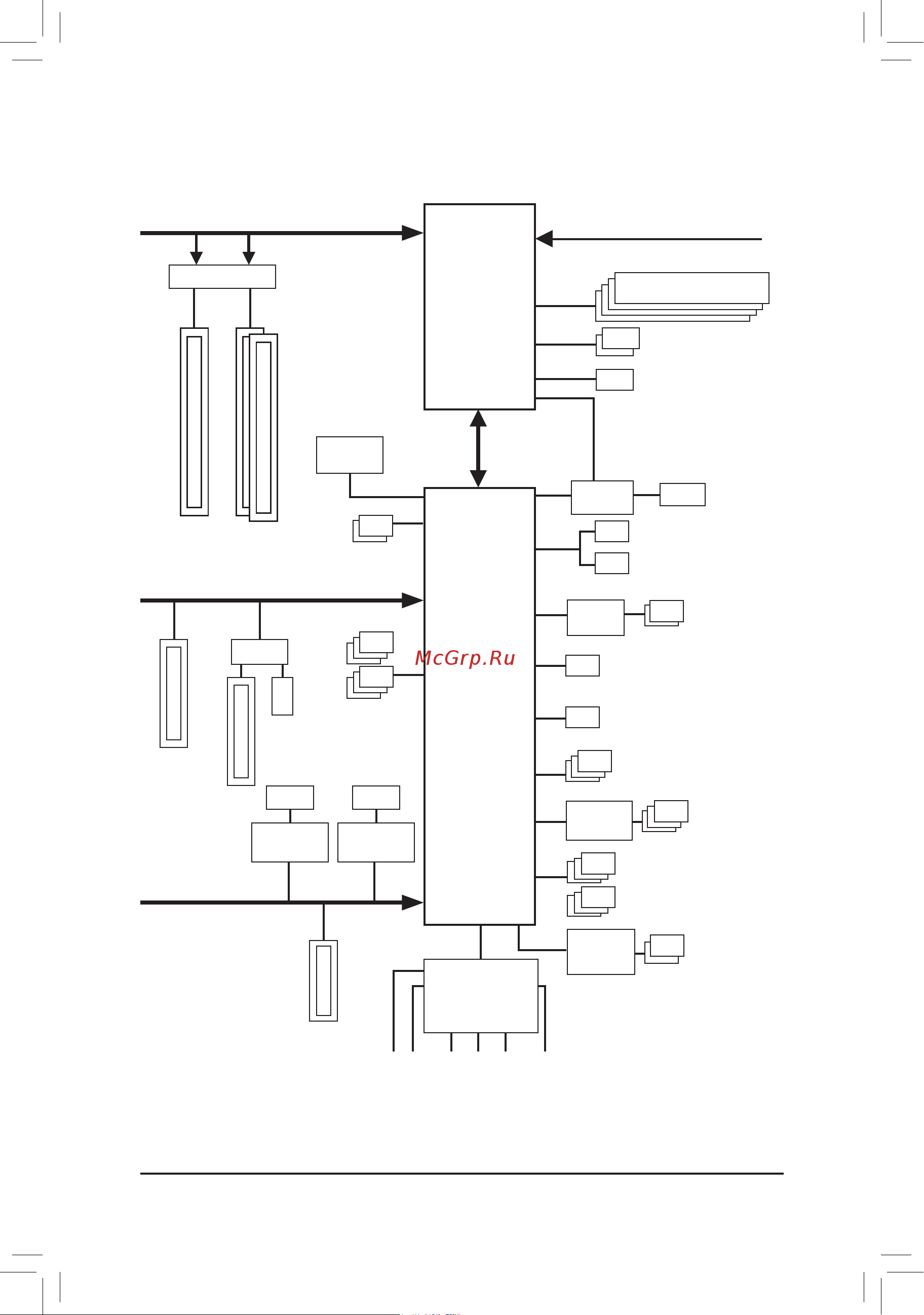 Gigabyte W480 VISION W [5/60] W480 vision w motherboard block diagram