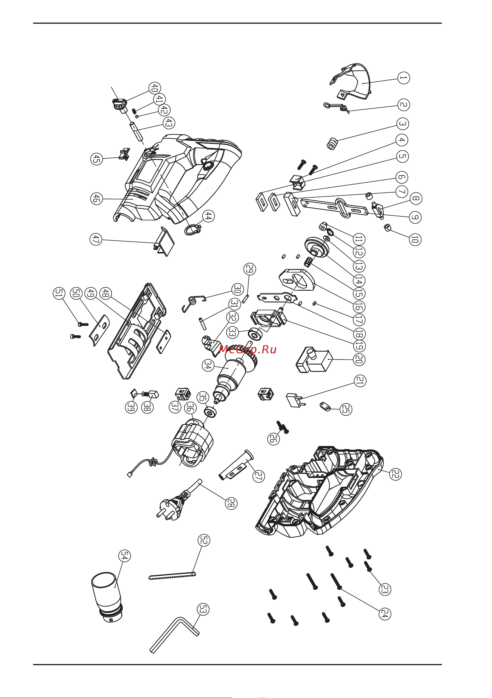 Bort BPS-580-Q [20/36] Exploded view