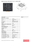 Franke FHCL 604 3G TC GF C Информация о продукте