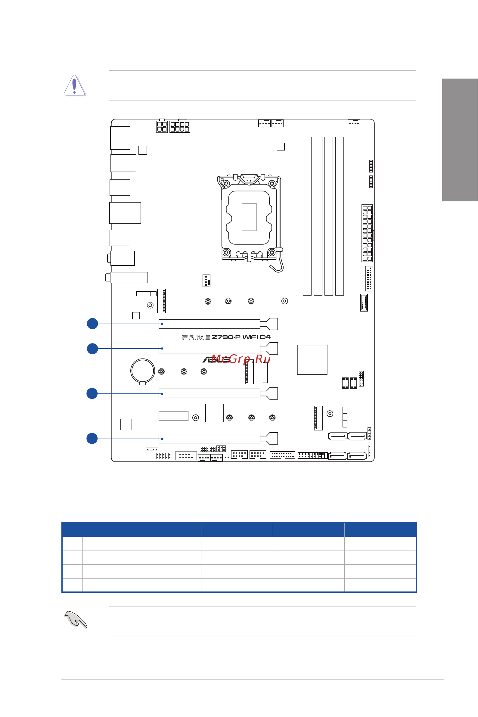 Asus PRIME Z790-P WIFI D4 [17/66] Chapter 1