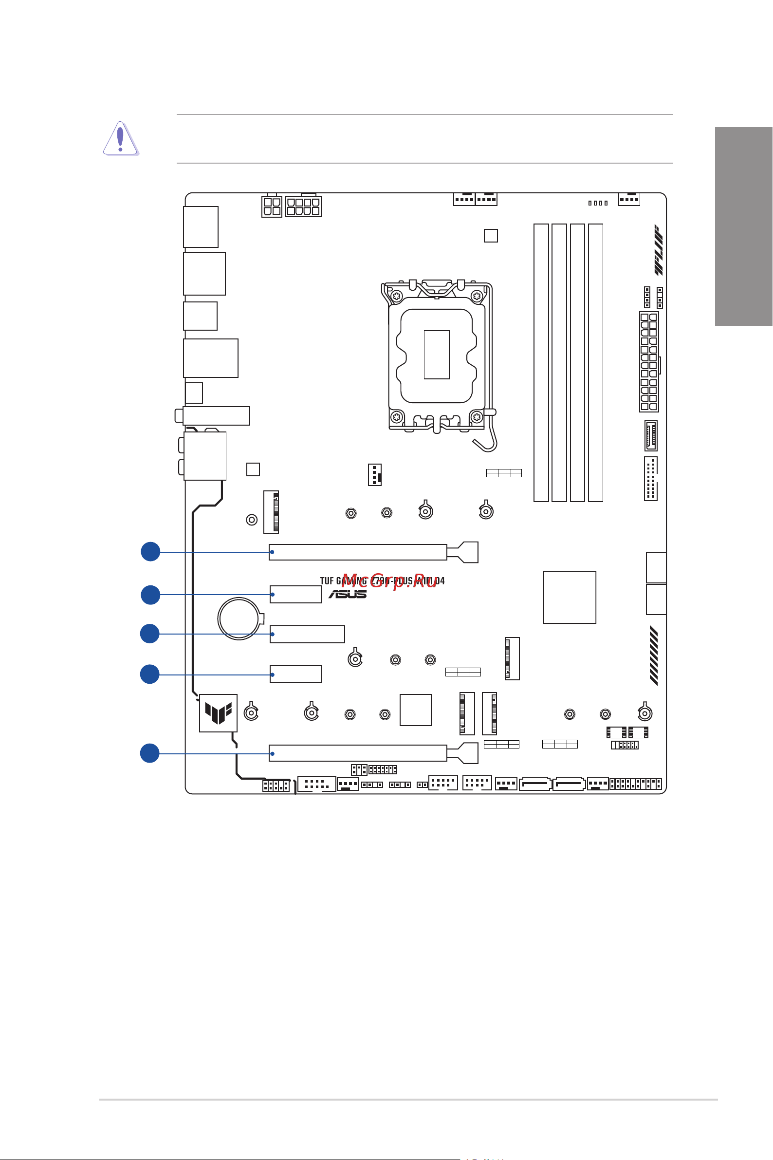 Asus TUF GAMING Z790-PLUS WIFI D4 [17/75] Chapter 1