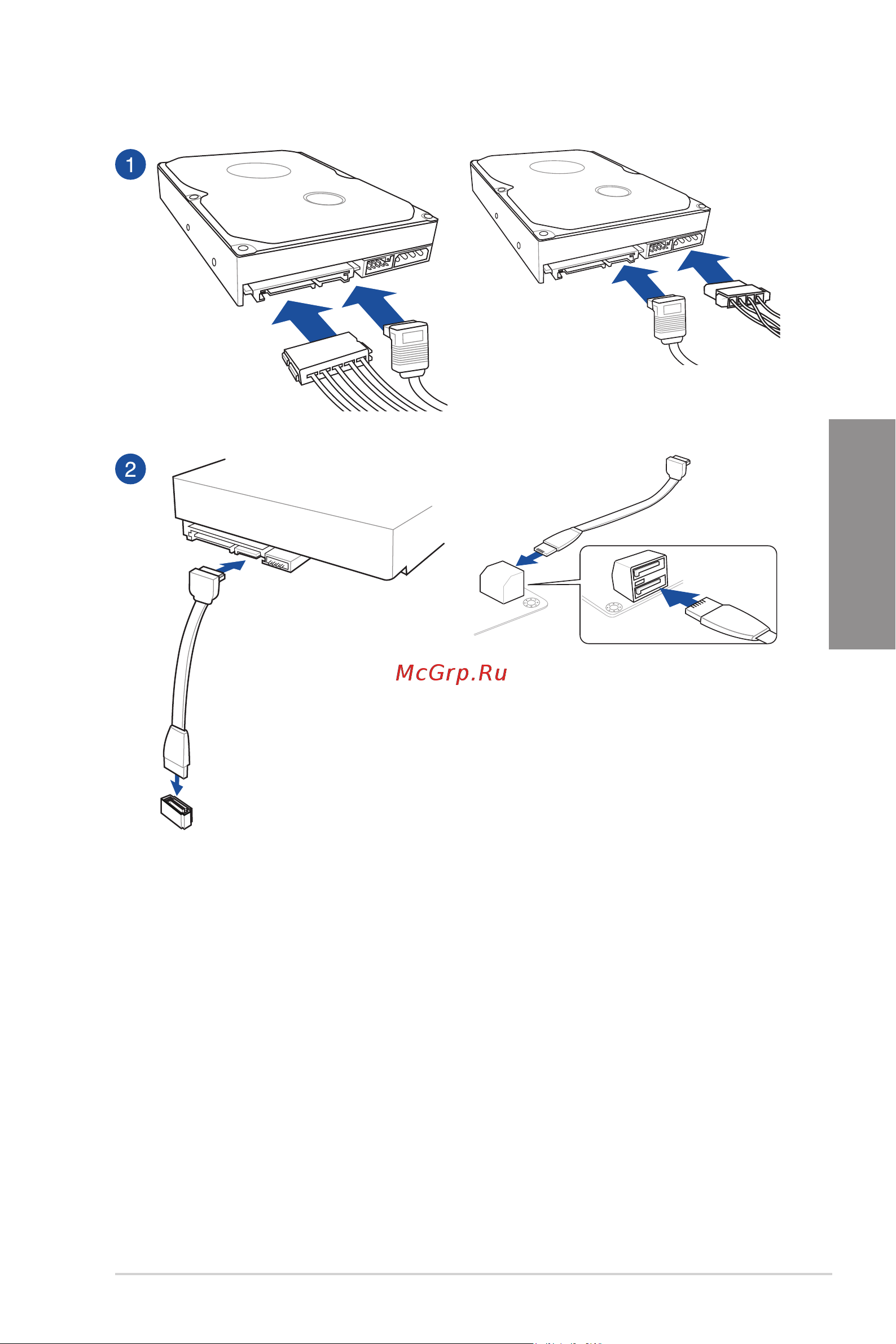 Asus TUF GAMING X570-PRO (WI-FI) [45/68] Sata device connection