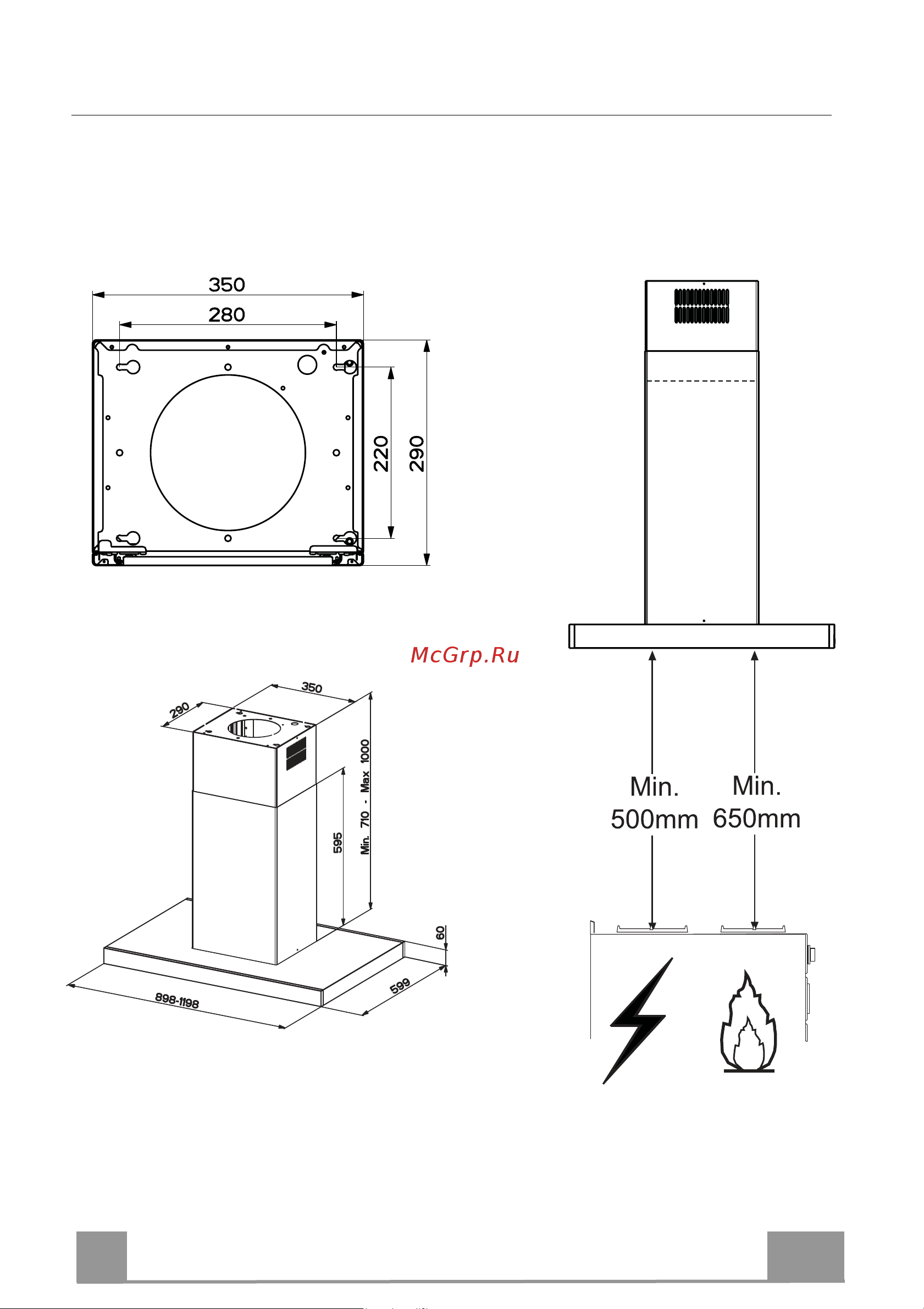 Franke FCR 925 I BK XS LED0/2 Инструкция по монтажу и эксплуатации онлайн [8/92] 691302