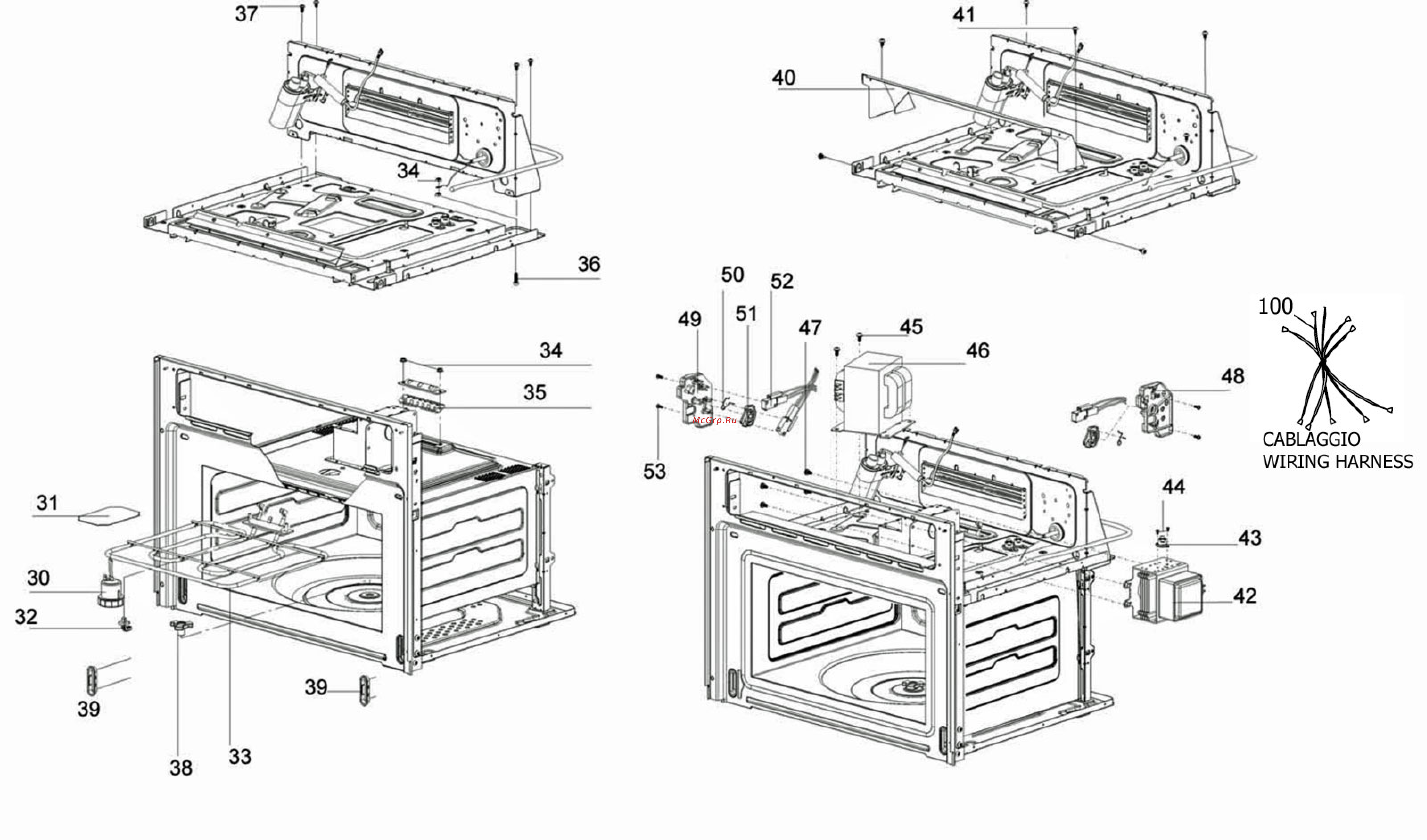 Franke FMW 380 CL G GF Деталировка онлайн [2/3] 691326