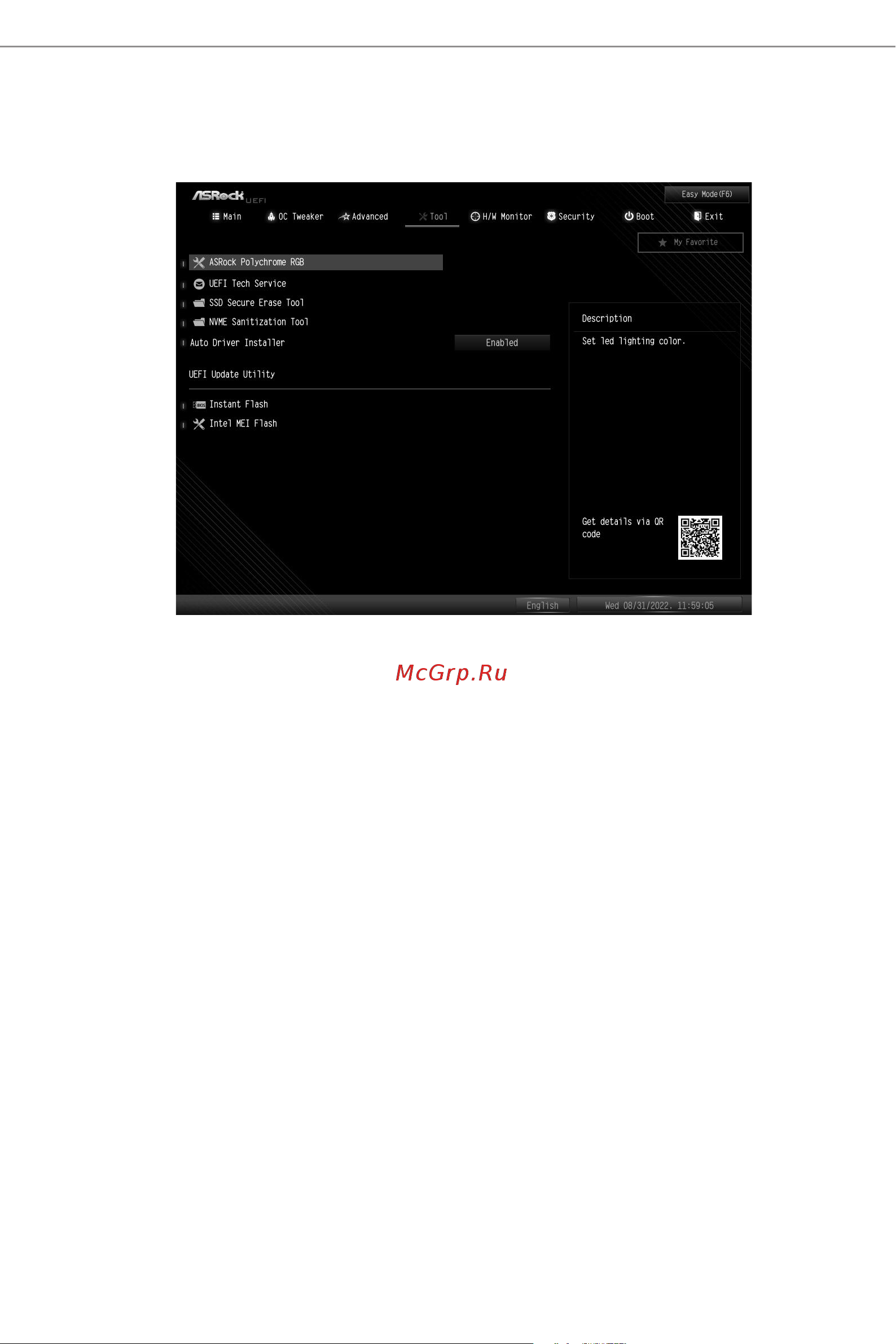 ASRock B760 Pro RS/D4 [80/97] Asrock polychrome rgb