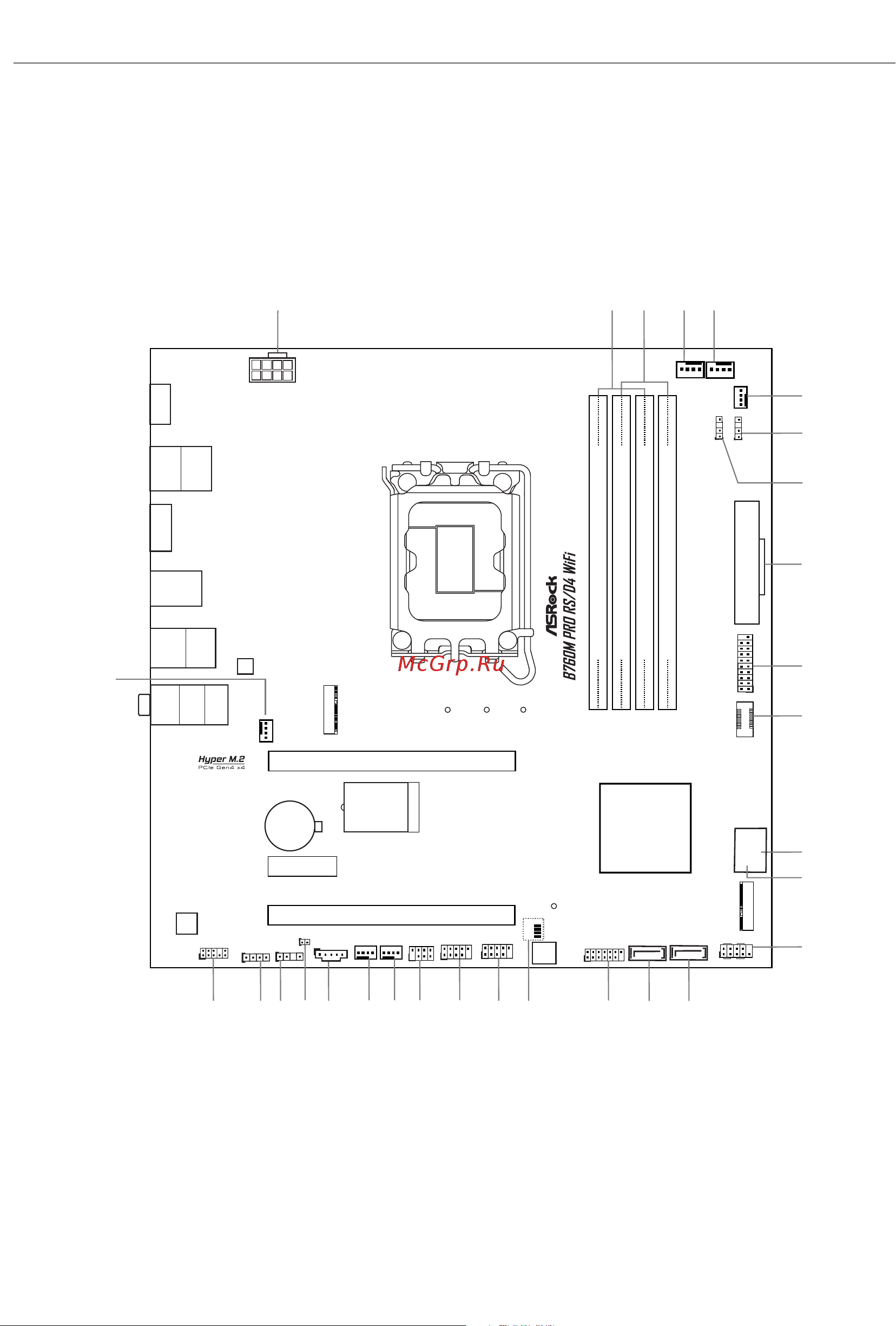 ASRock B760M Pro RS/D4 [10/61] B760m pro rs d4 wifi