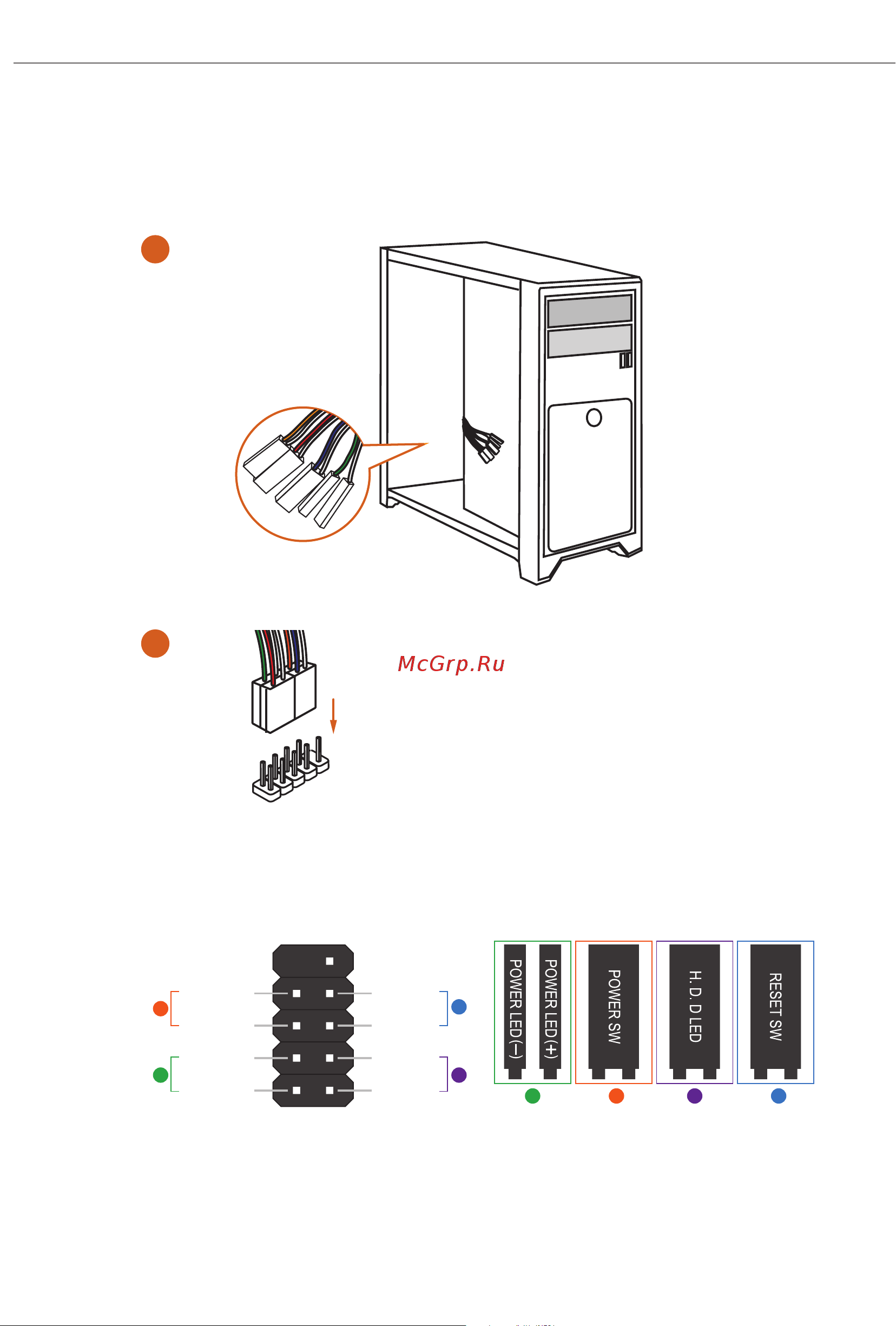 ASRock B760M-ITX/D4 WiFi [21/46] Connecting the front panel header