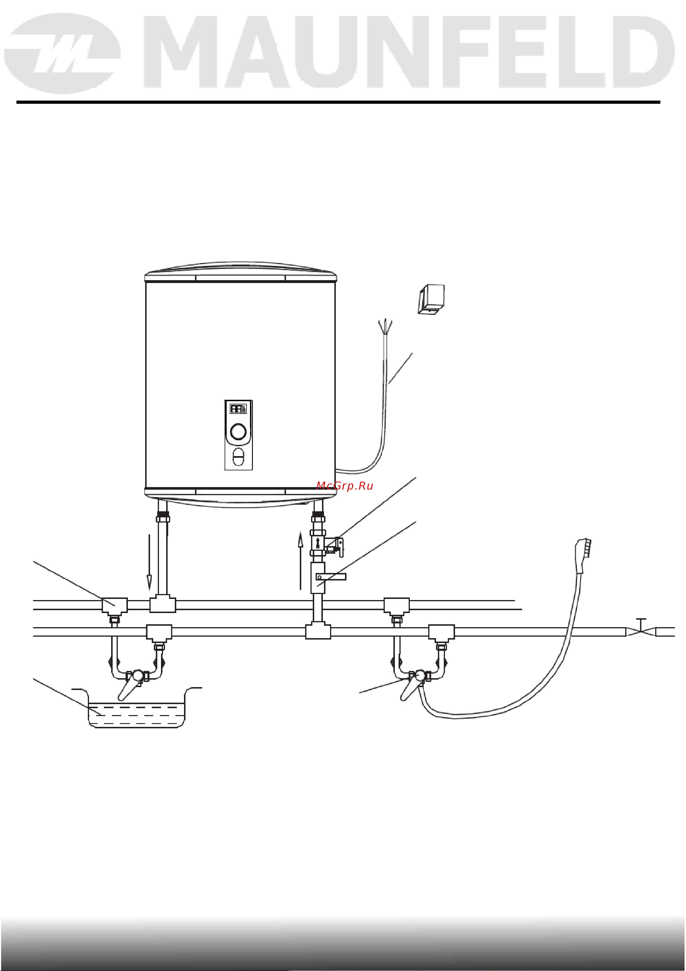 Maunfeld MWH80W02 [15/27] Установка прибора
