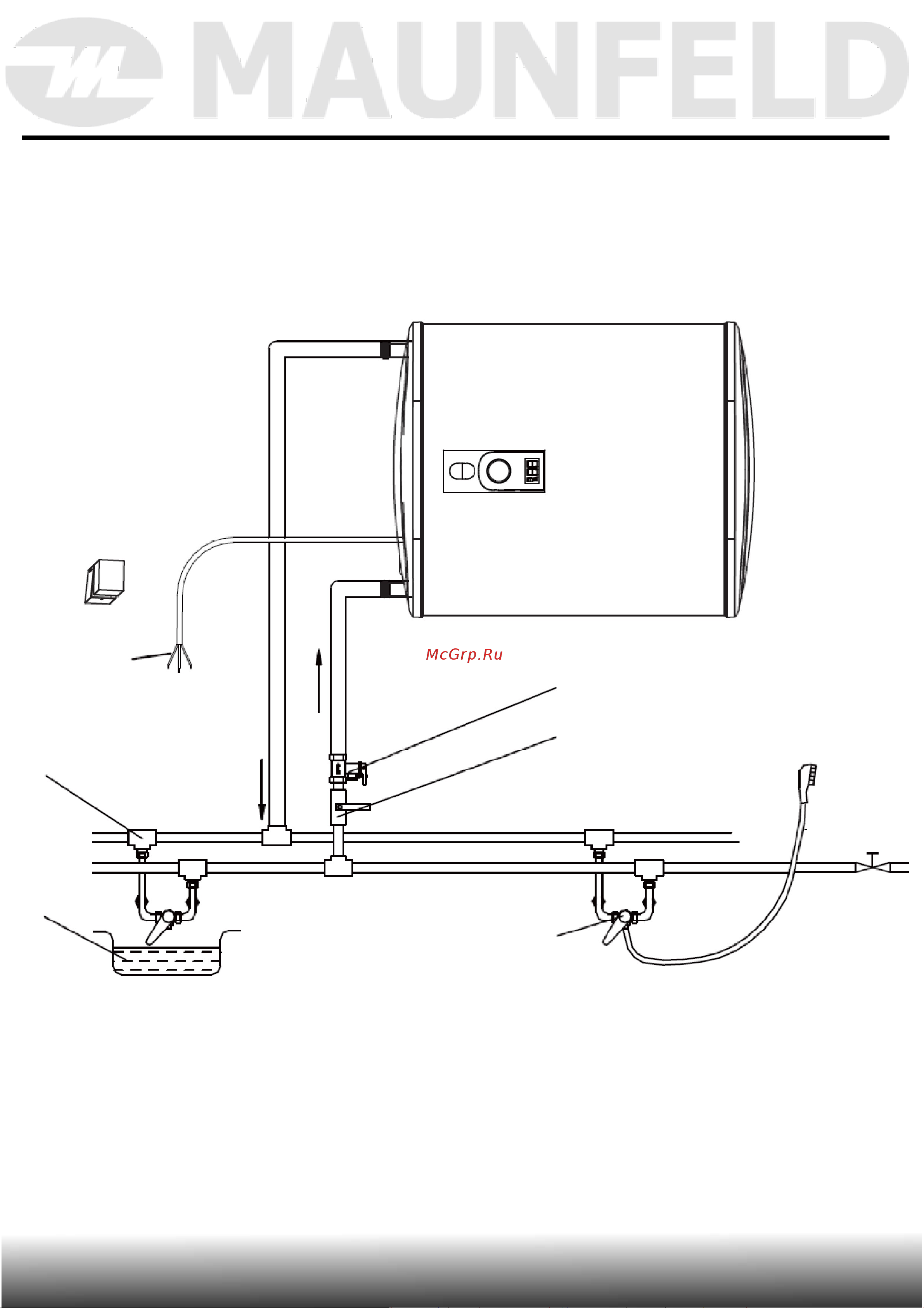 Maunfeld MWH80W02 [16/27] Установка прибора