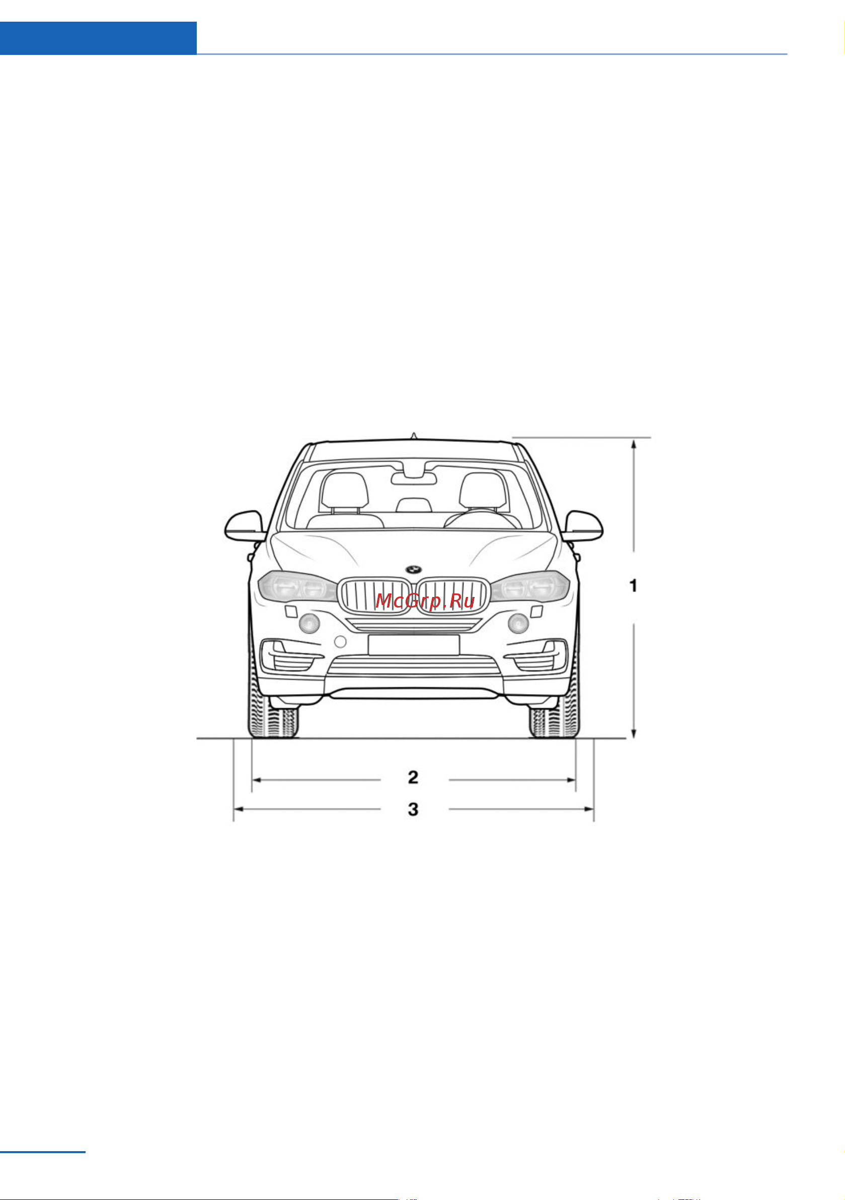 BMW X5 F15 [278/298] Ширина высота