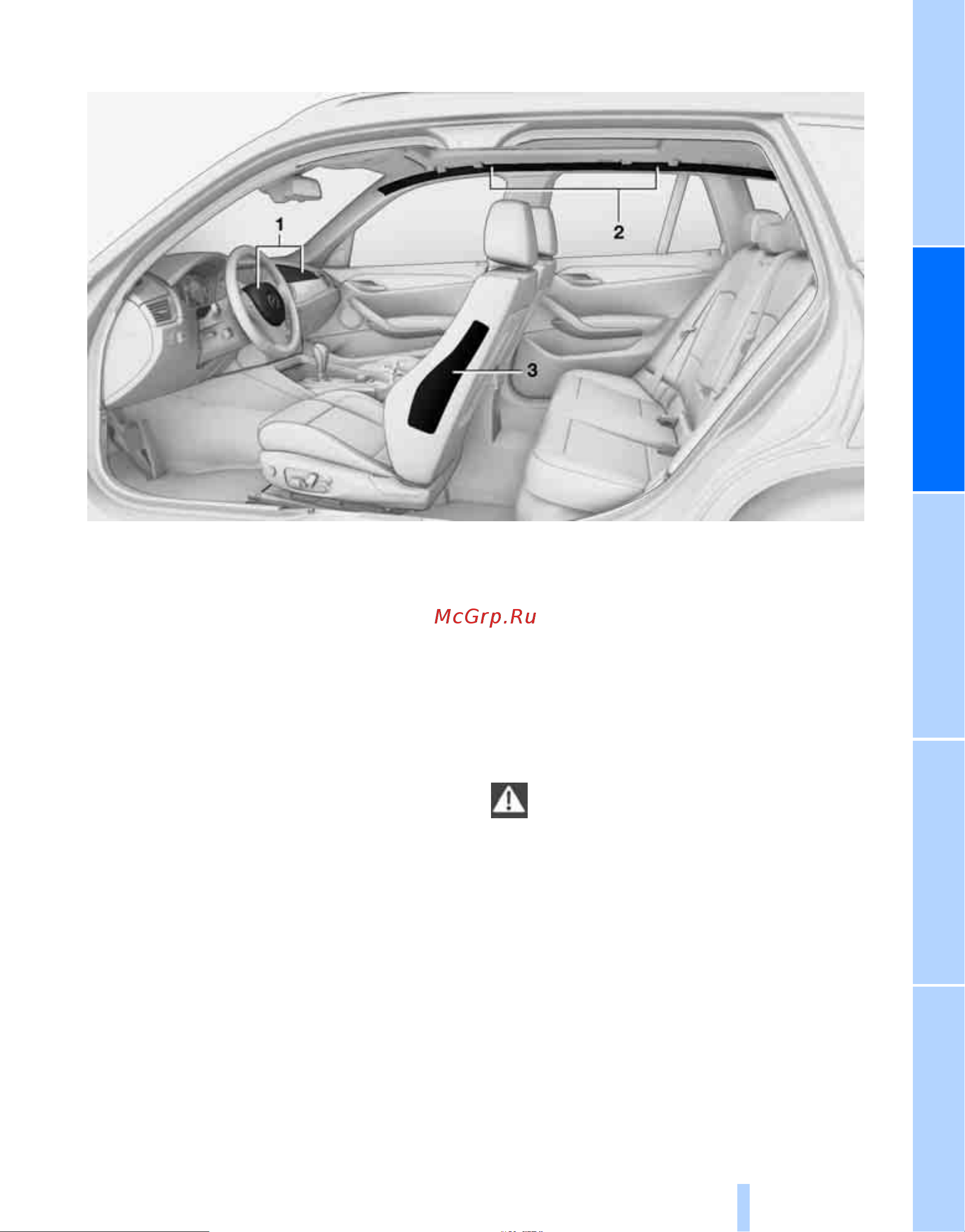 BMW X1 E84 [73/182] Фронтальные подушки безопасности