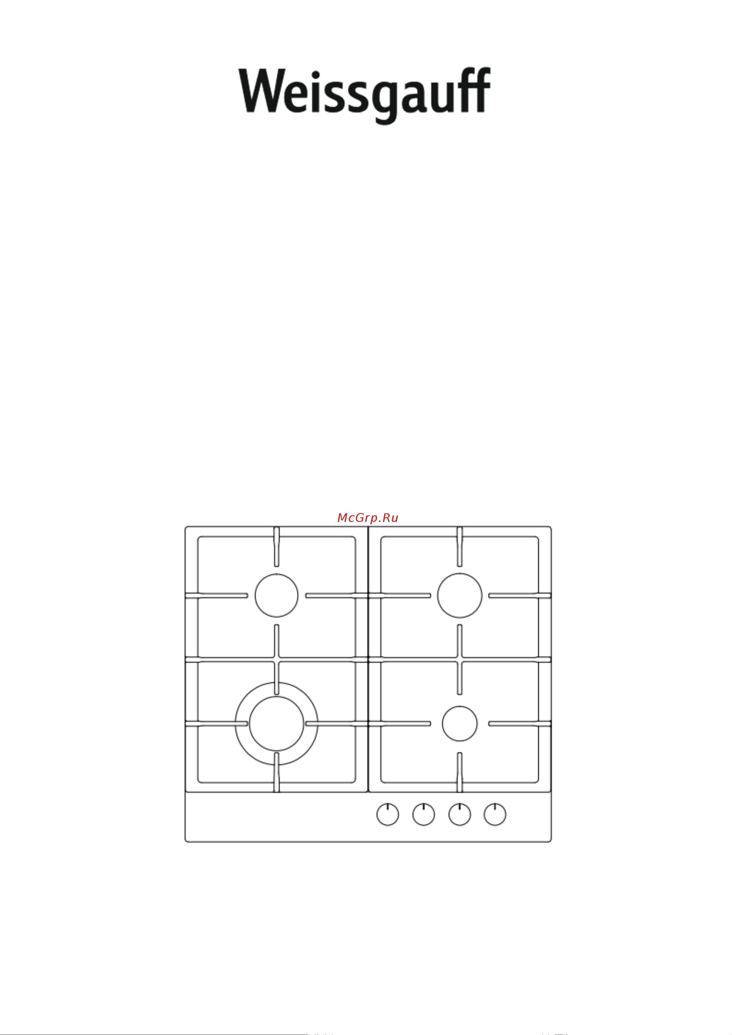 Weissgauff HG 640 BG Инструкция по эксплуатации онлайн