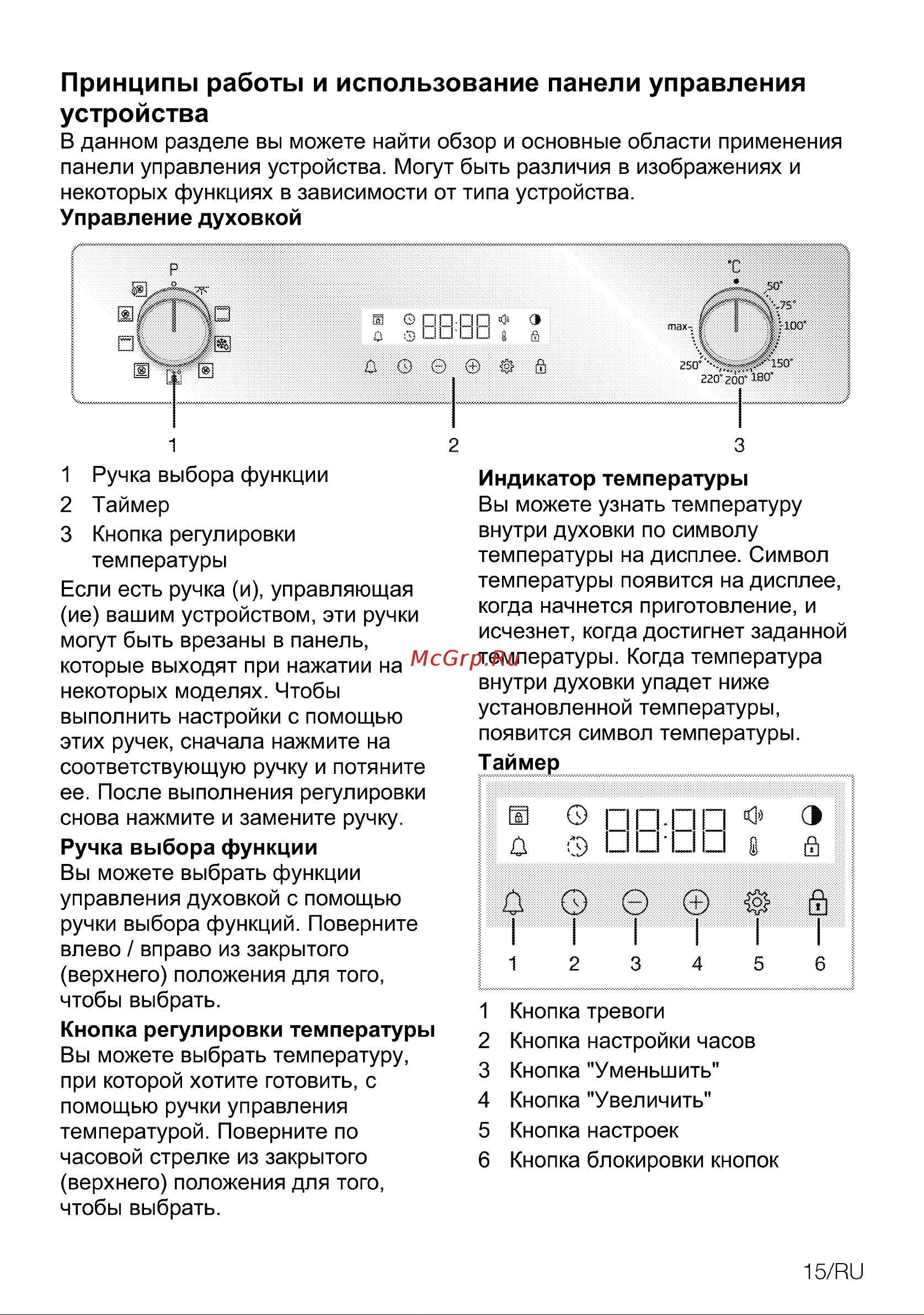 Grundig GEBM11300XC Инструкция по эксплуатации онлайн [15/96] 692404