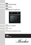 Monsher MOE 4592 Noir Инструкция по эксплуатации