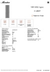 Monsher MRF 61188 Argent Технические характеристики