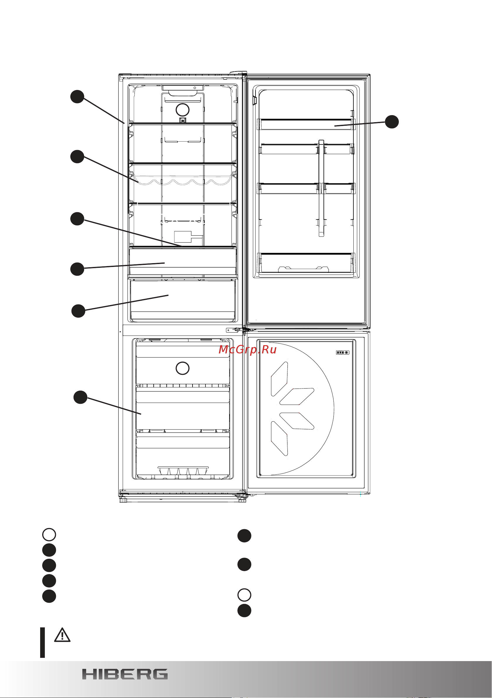 Hiberg RFC-400DX NFGB Inverter [12/52] Схемаприбора