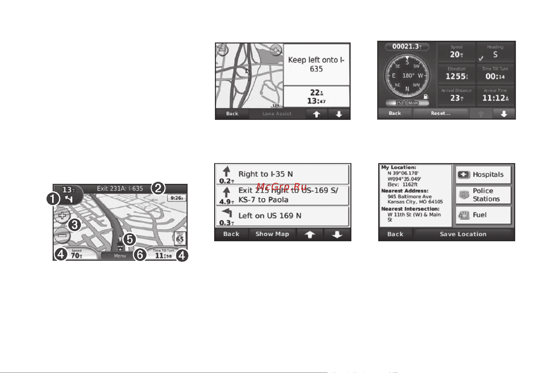 Garmin Zumo_660 [5/14] Навигация по маршруту