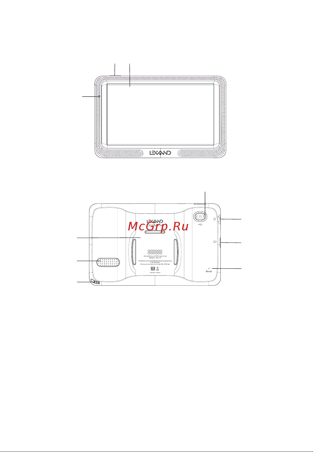 Lexand CD5 HD+ [4/36] Глава 1 эксплуатация