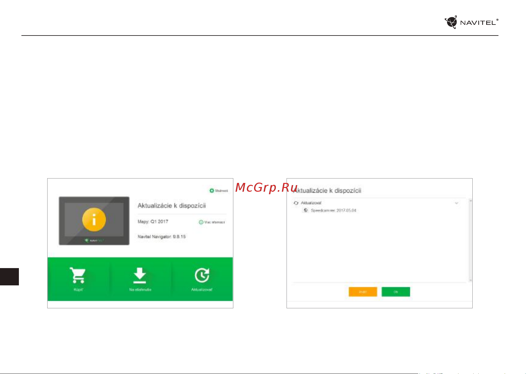 Navitel MS600 [162/182] Navitel navigator update center