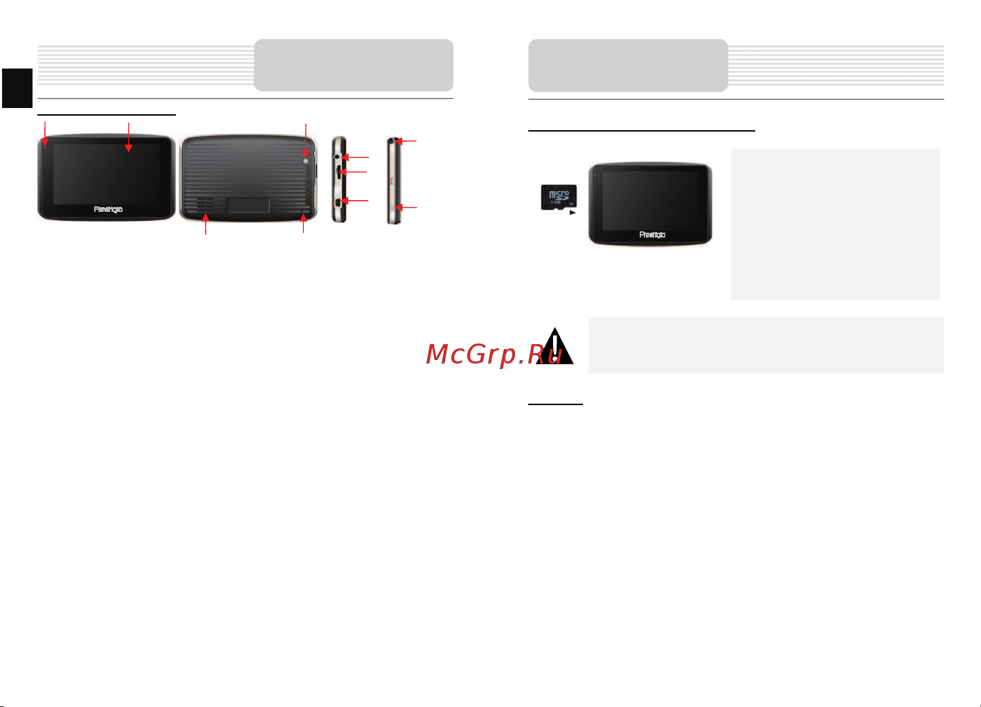 Prestigio GeoVision 4150 Navitel [2/15] У microsd