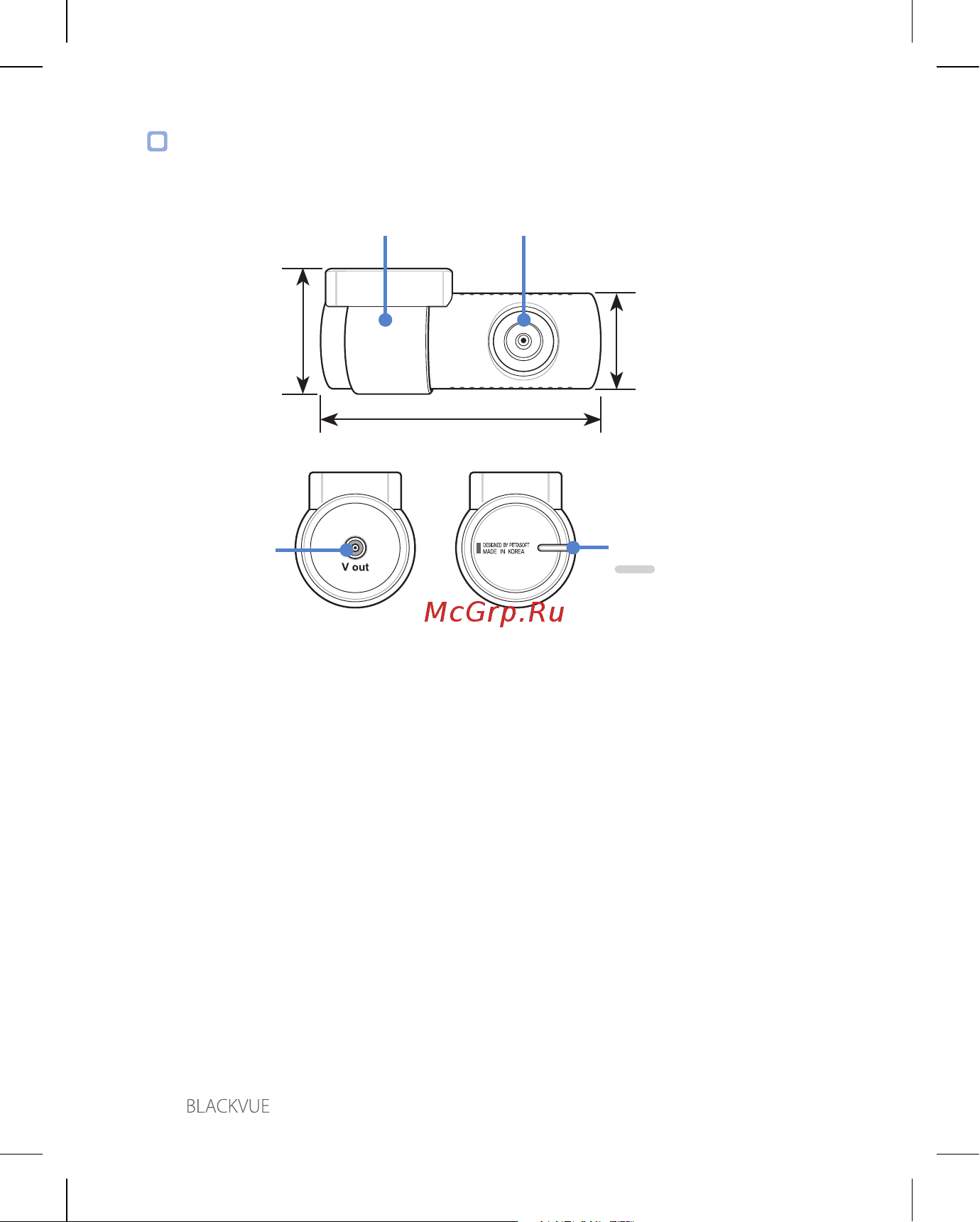 Blackvue DR590X-2CH [10/56] Rear camera