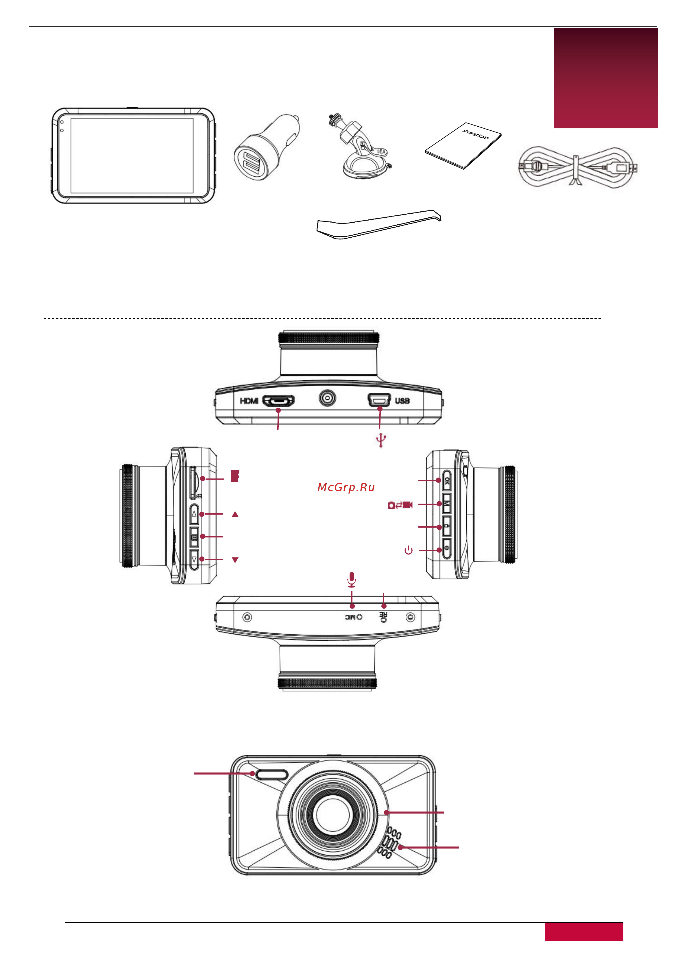 Prestigio RoadRunner 526 [4/11] Распаковка