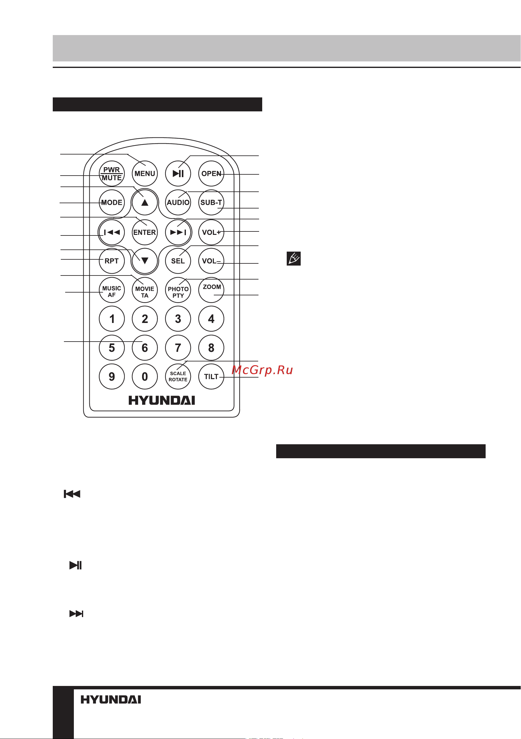 HYUNDAI ELECTRONICS H-CCR4702M [10/35] Operation