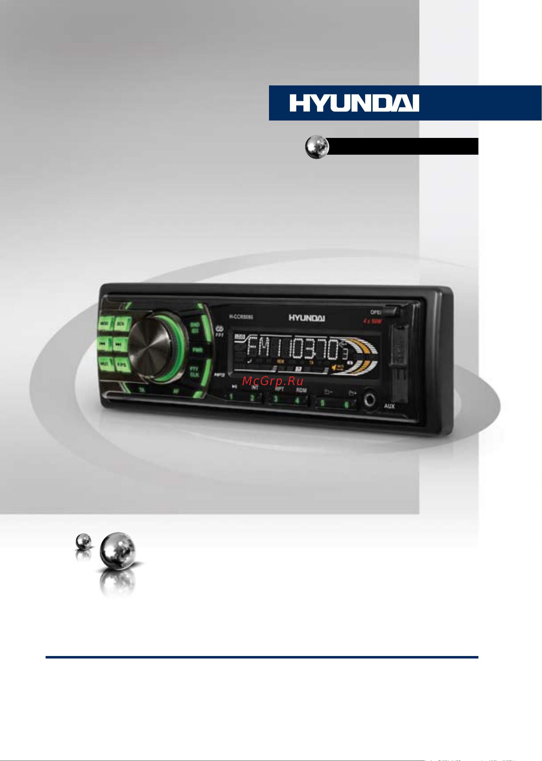 HYUNDAI ELECTRONICS H-CCR8086 Руководство по эксплуатации онлайн