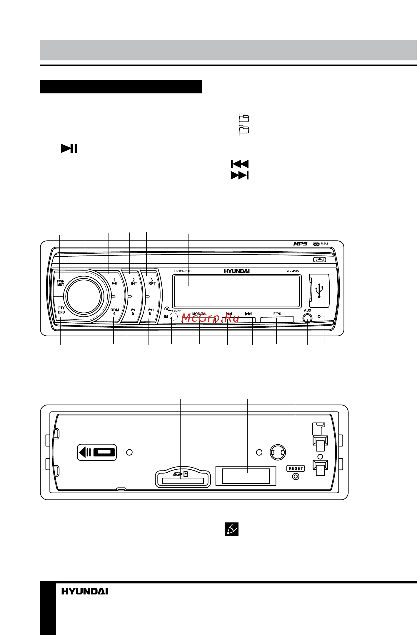 HYUNDAI ELECTRONICS H-CCR8100 [8/35] Operation