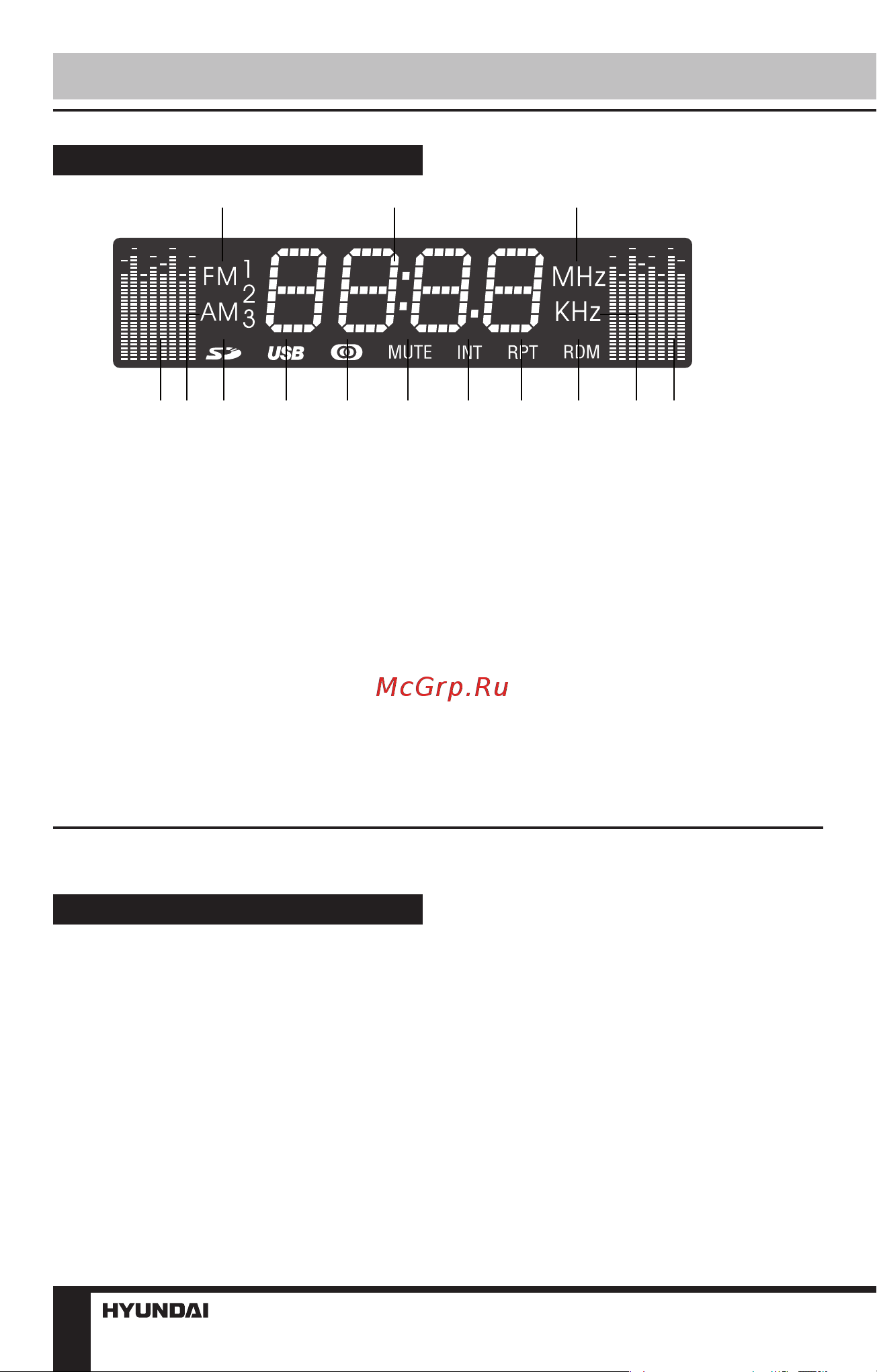 HYUNDAI ELECTRONICS H-CCR8103F [22/27] Выбор режима работы