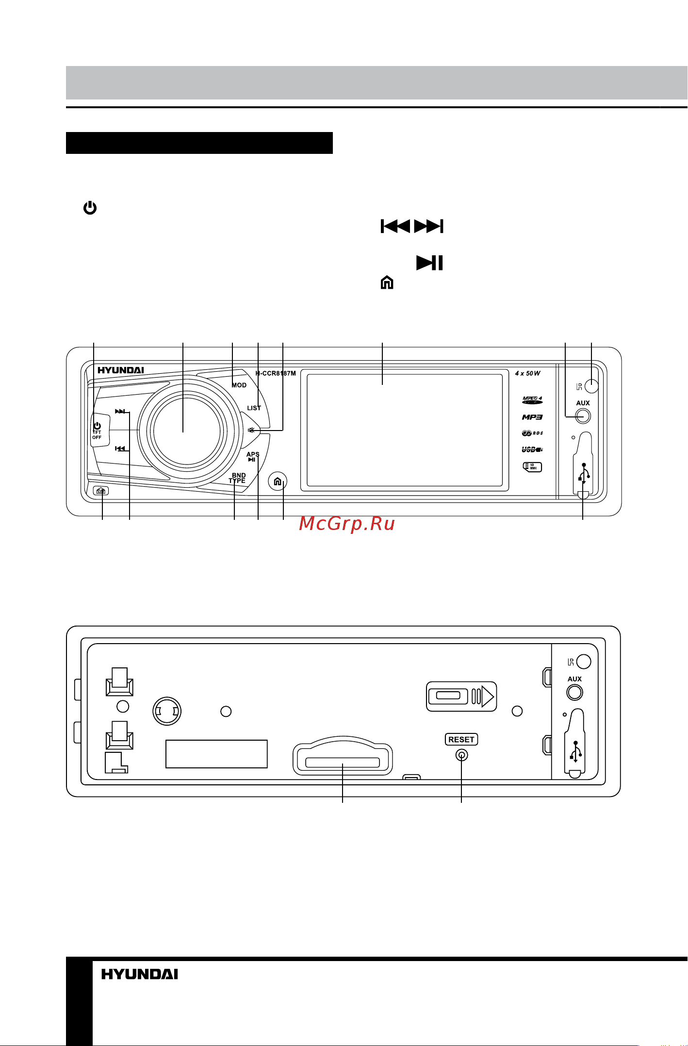 HYUNDAI ELECTRONICS H-CCR8187M [8/37] Operation