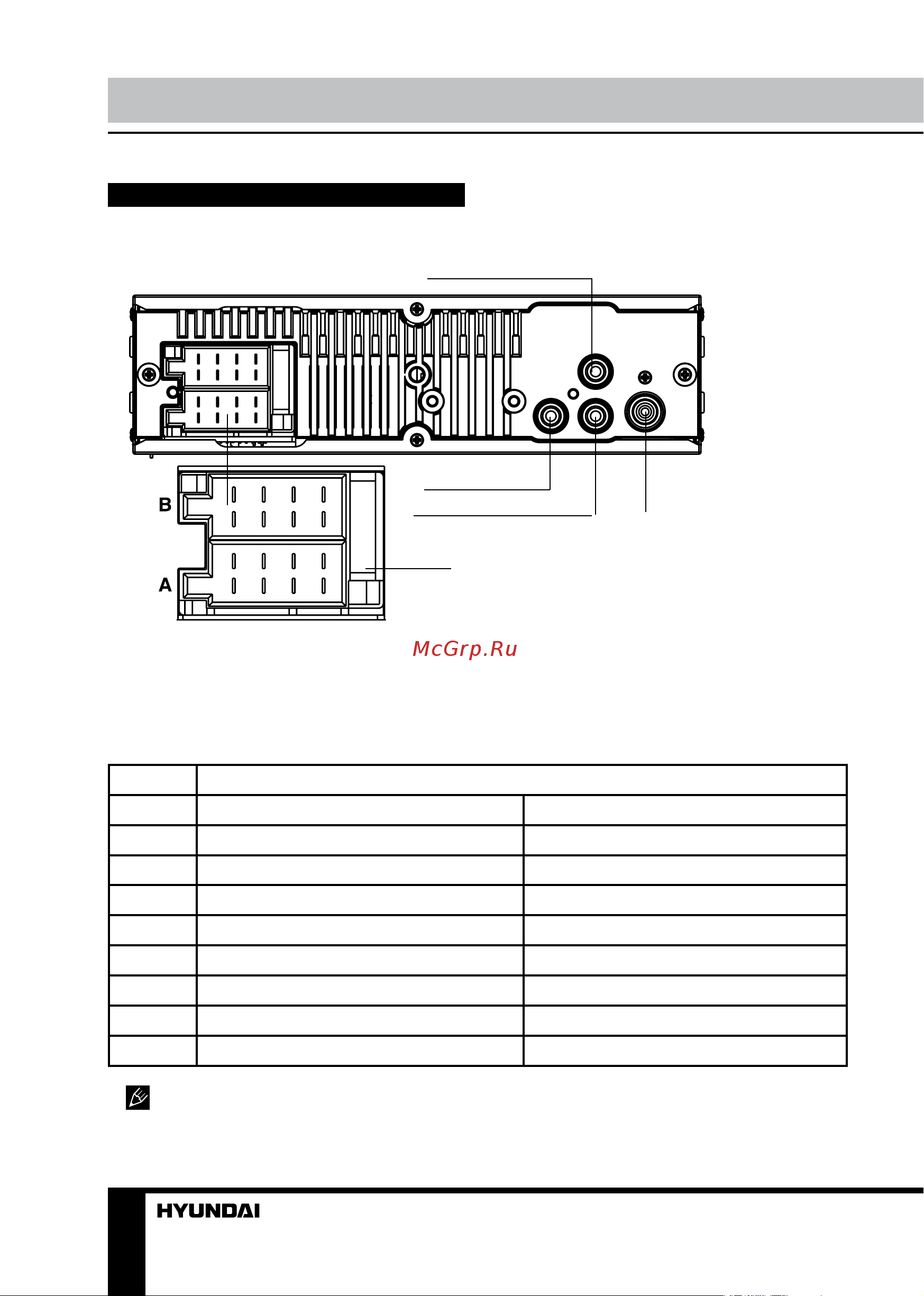 HYUNDAI ELECTRONICS H-CCR8189M [6/33] Connection diagram