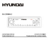 HYUNDAI ELECTRONICS H-CDM8012 Руководство по эксплуатации