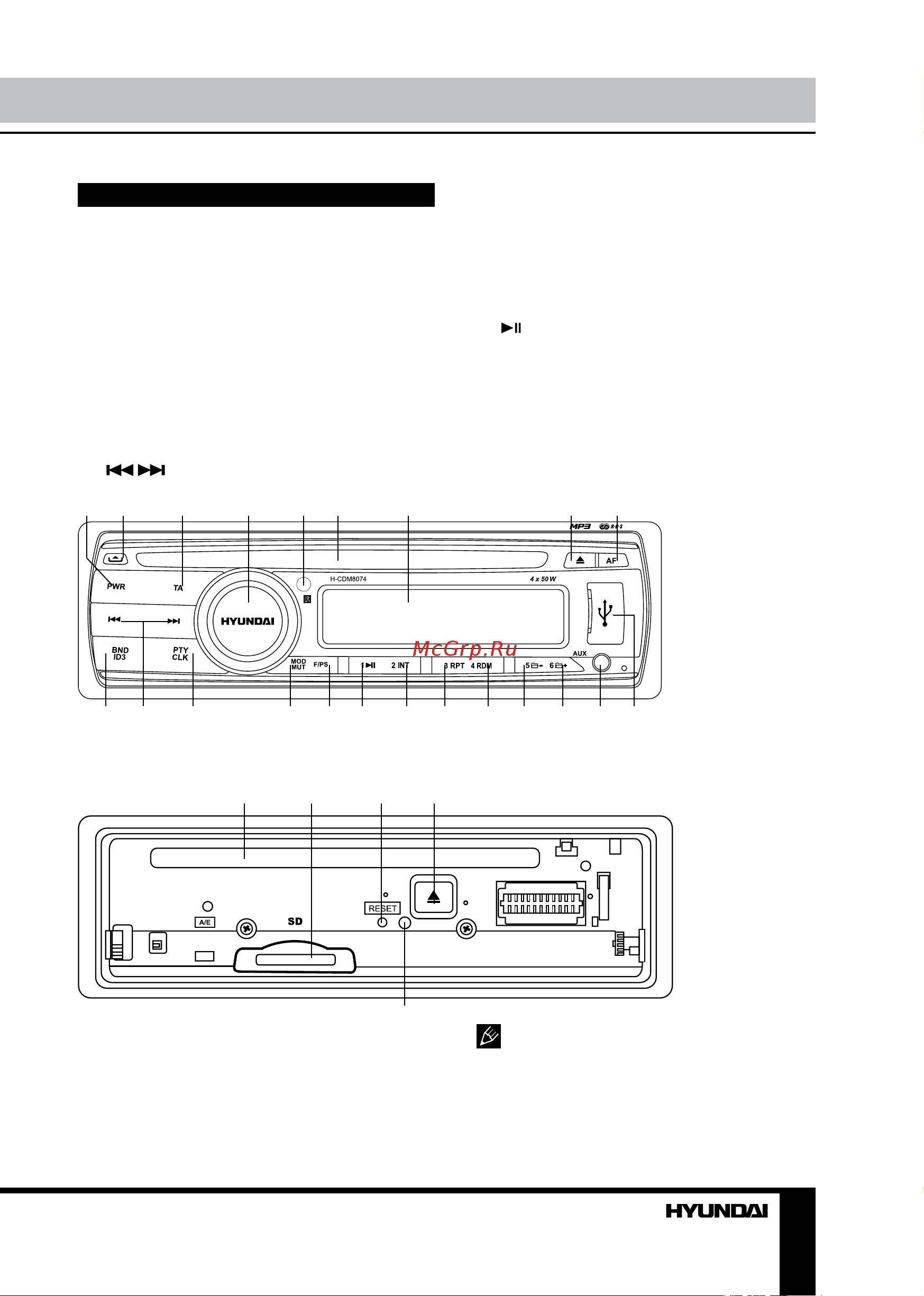 HYUNDAI ELECTRONICS H-CDM8074 [7/37] Operation