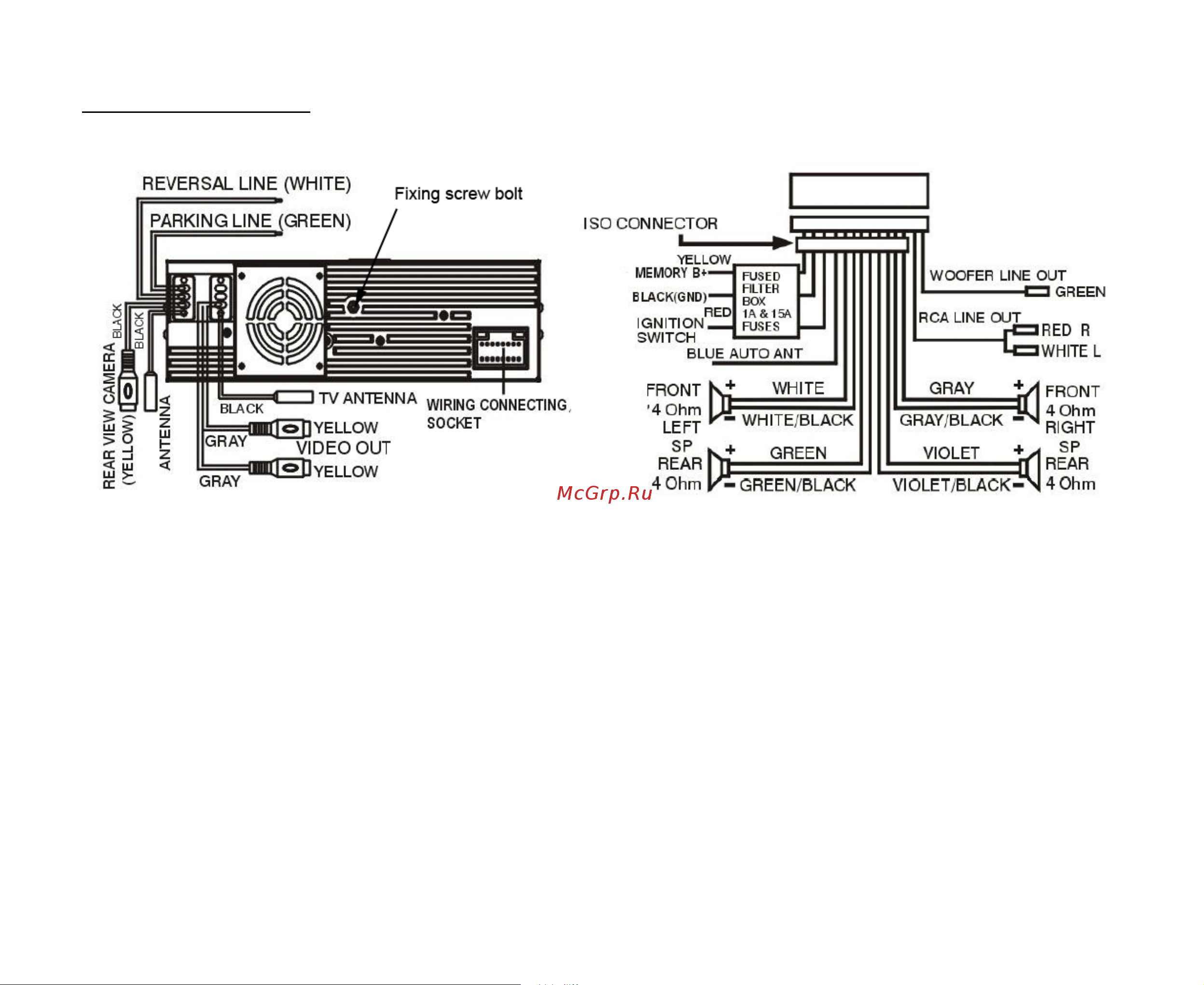 HYUNDAI ELECTRONICS H-CMD4010 [6/83] Electrical connection