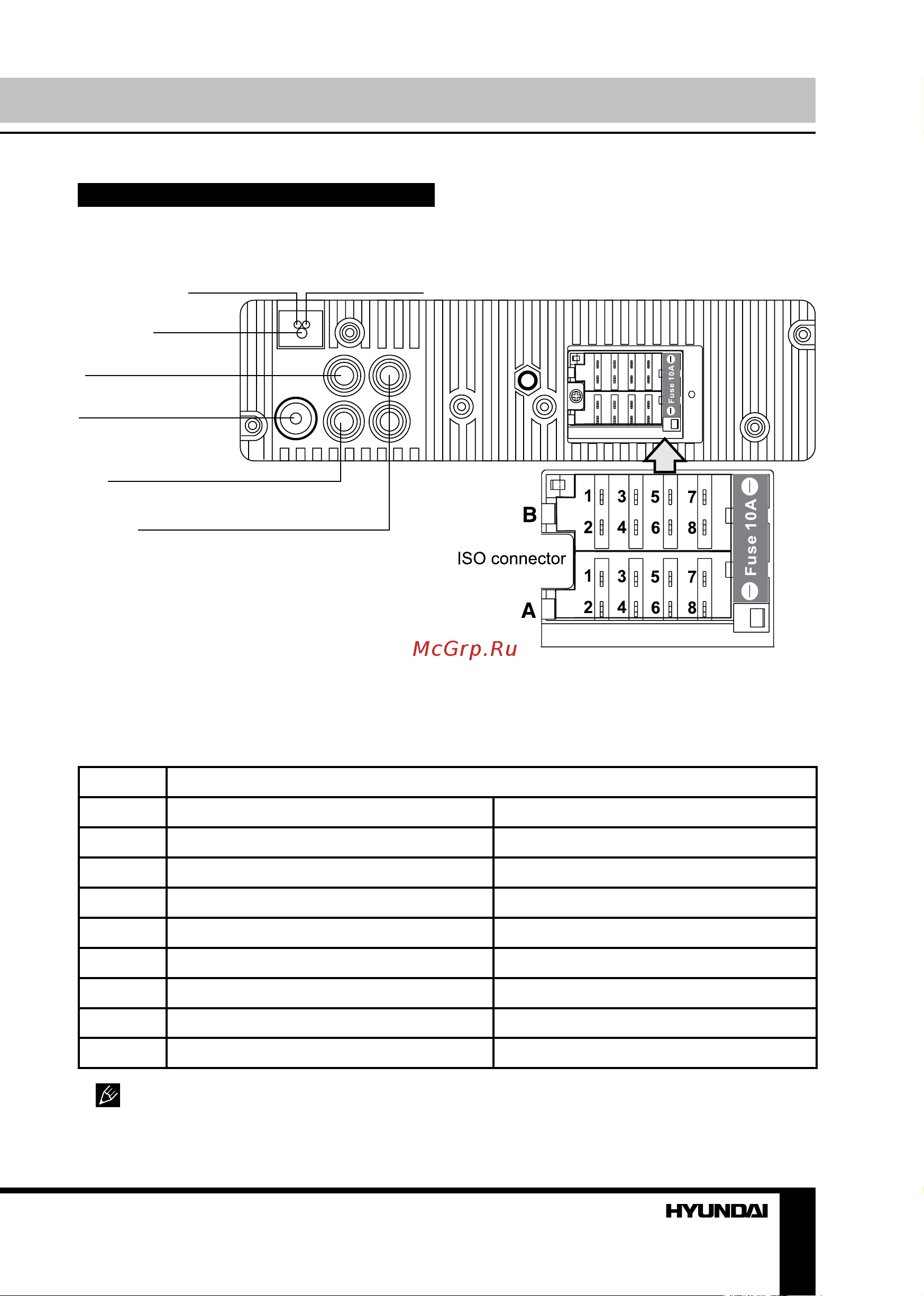 HYUNDAI ELECTRONICS H-CMD4018 [7/45] Installation connection