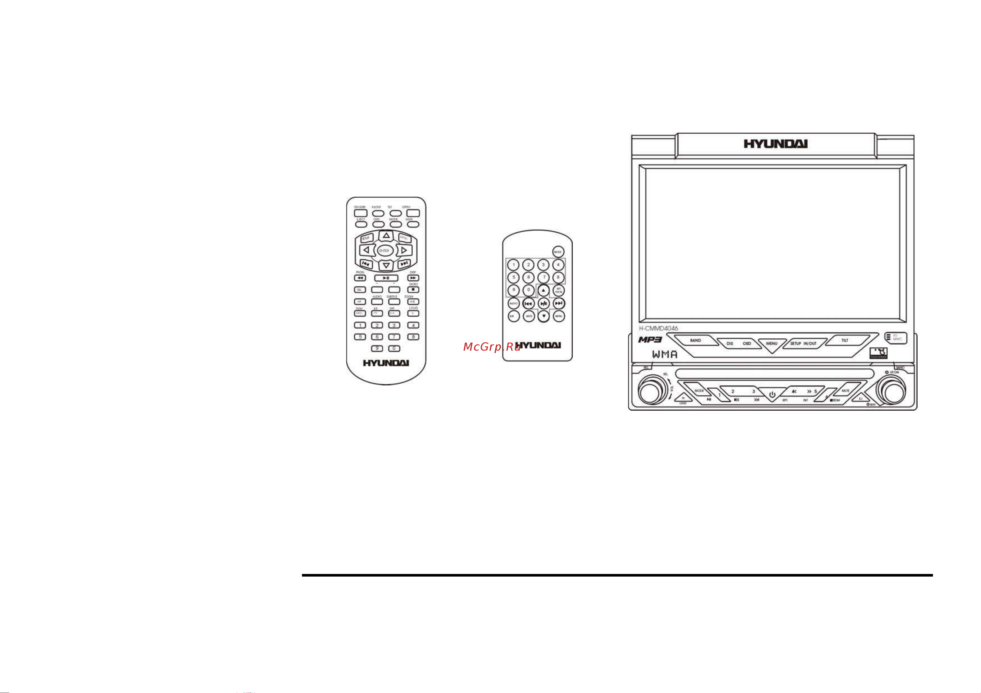 HYUNDAI ELECTRONICS H-CMMD4046 Руководство по эксплуатации онлайн