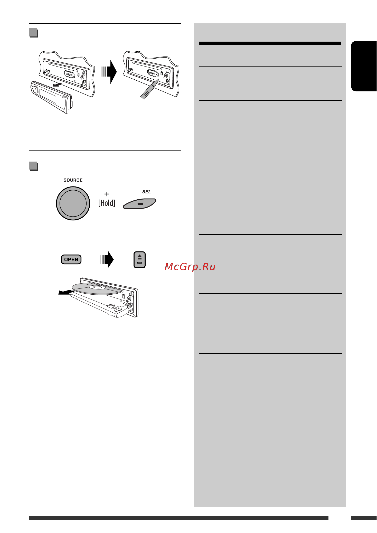JVC KD-BT22 [3/135] Contents