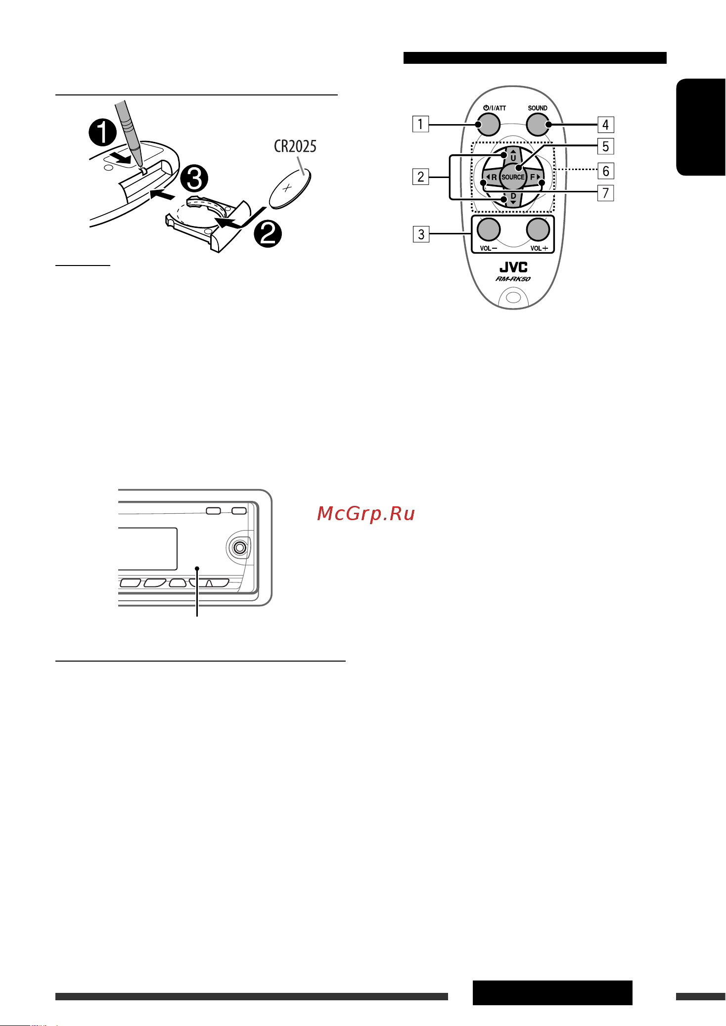 JVC KD-BT22 [7/135] Operations