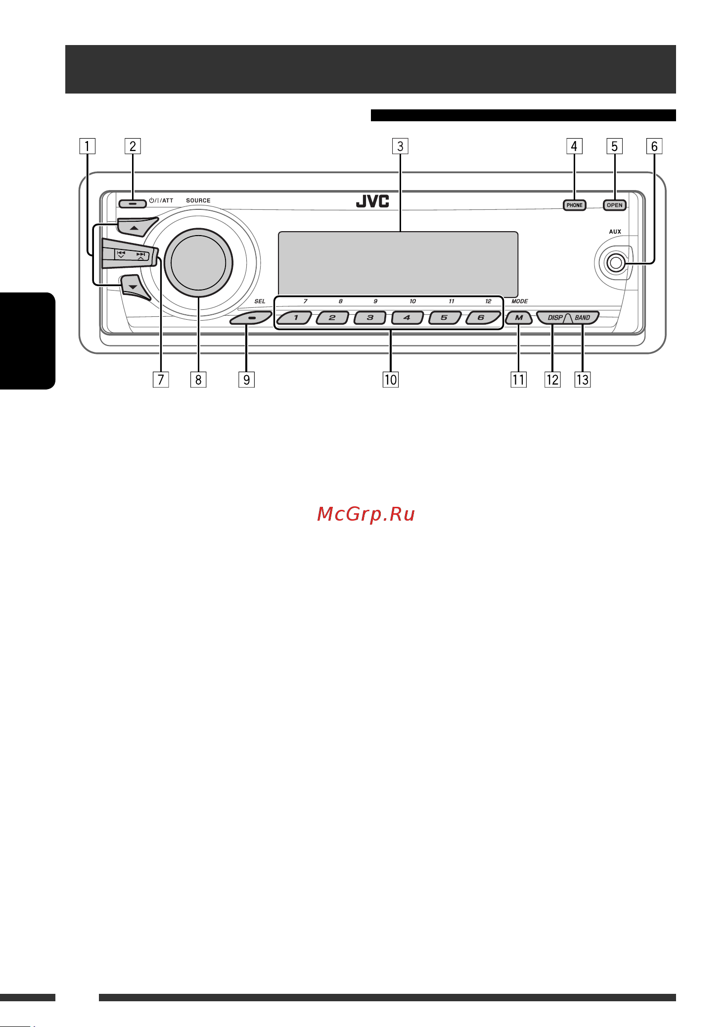 JVC KD-BT22 [94/135] Основні функції