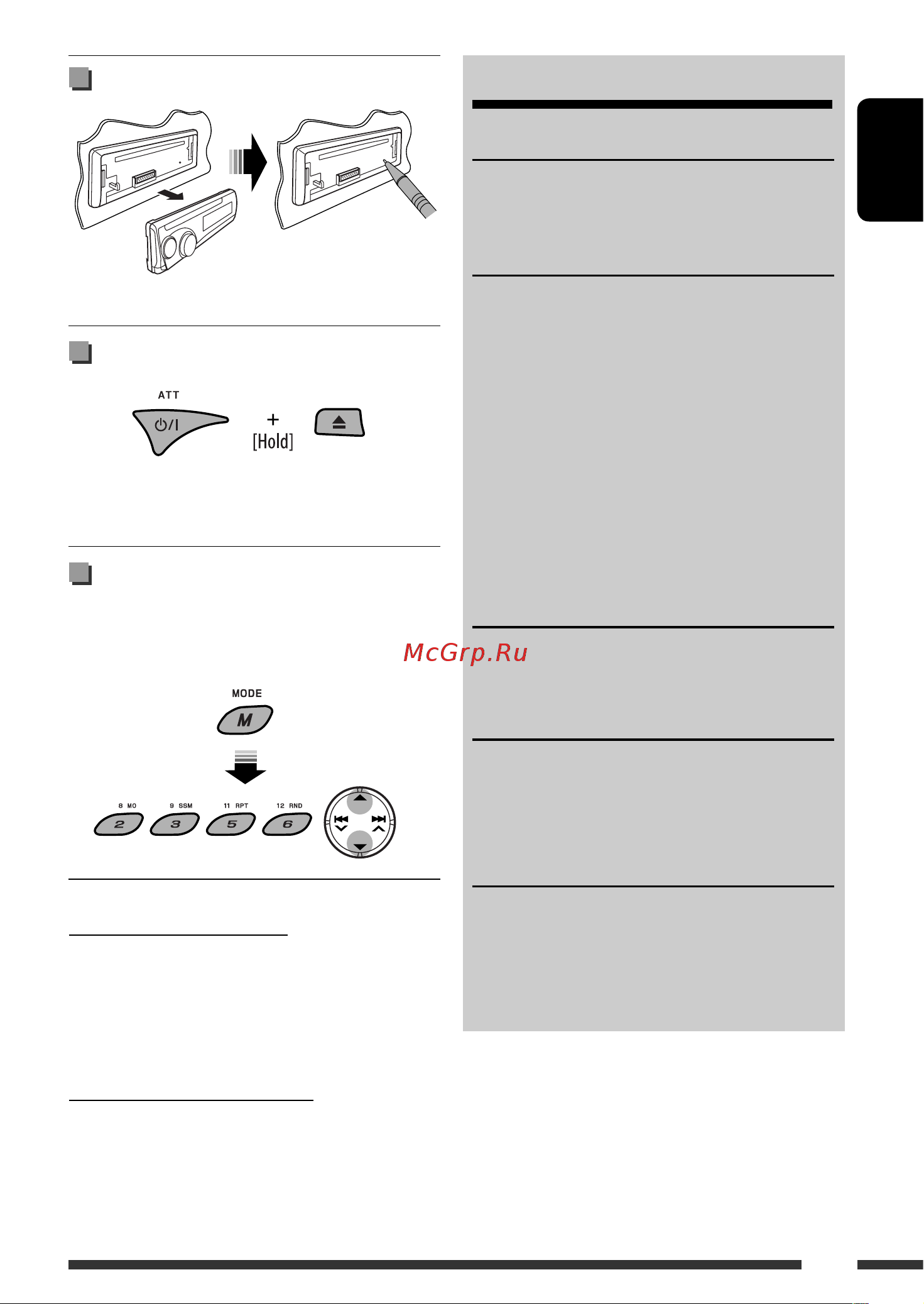 JVC KD-DV4407 [3/111] Contents