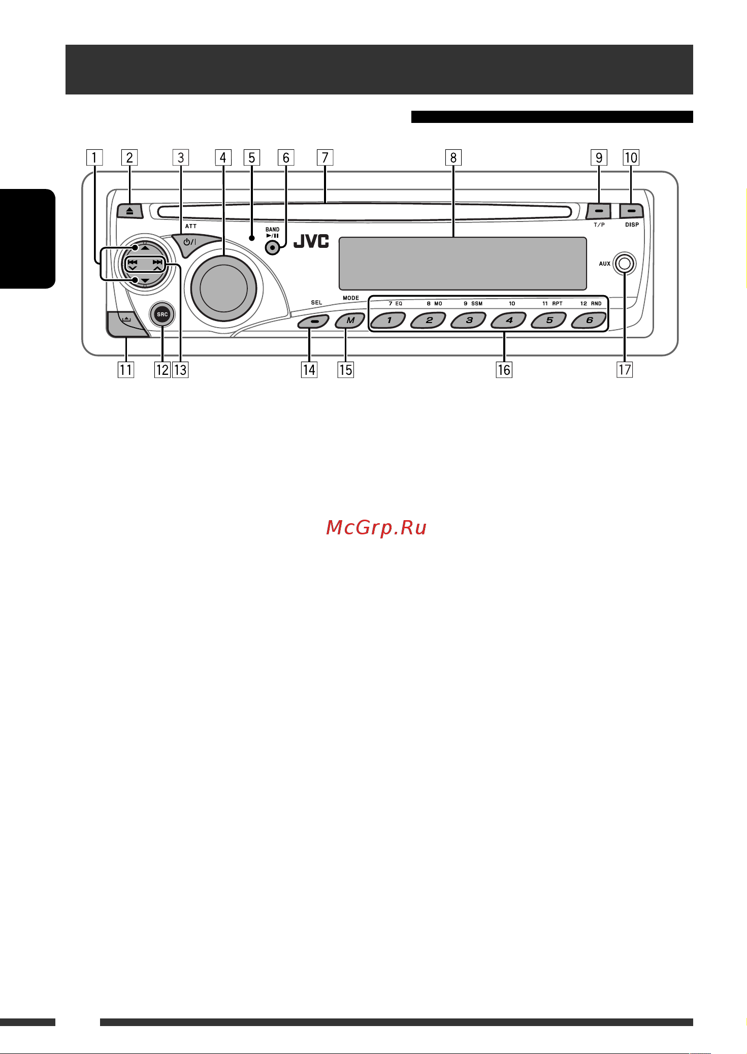 JVC KD-DV4407 [42/111] Основные операции