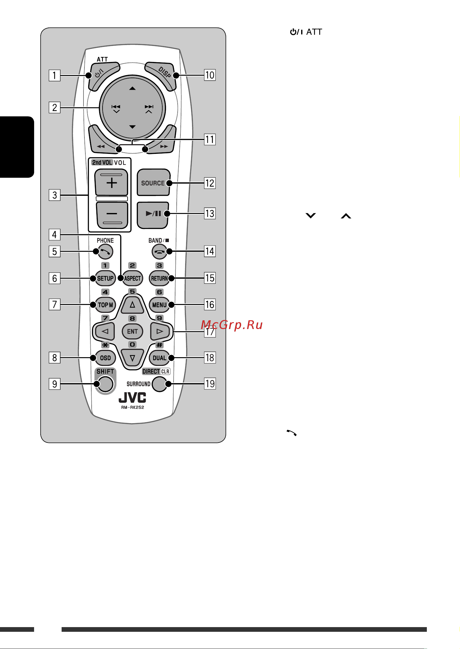 JVC KD-DV4407 [44/111] Руcckий